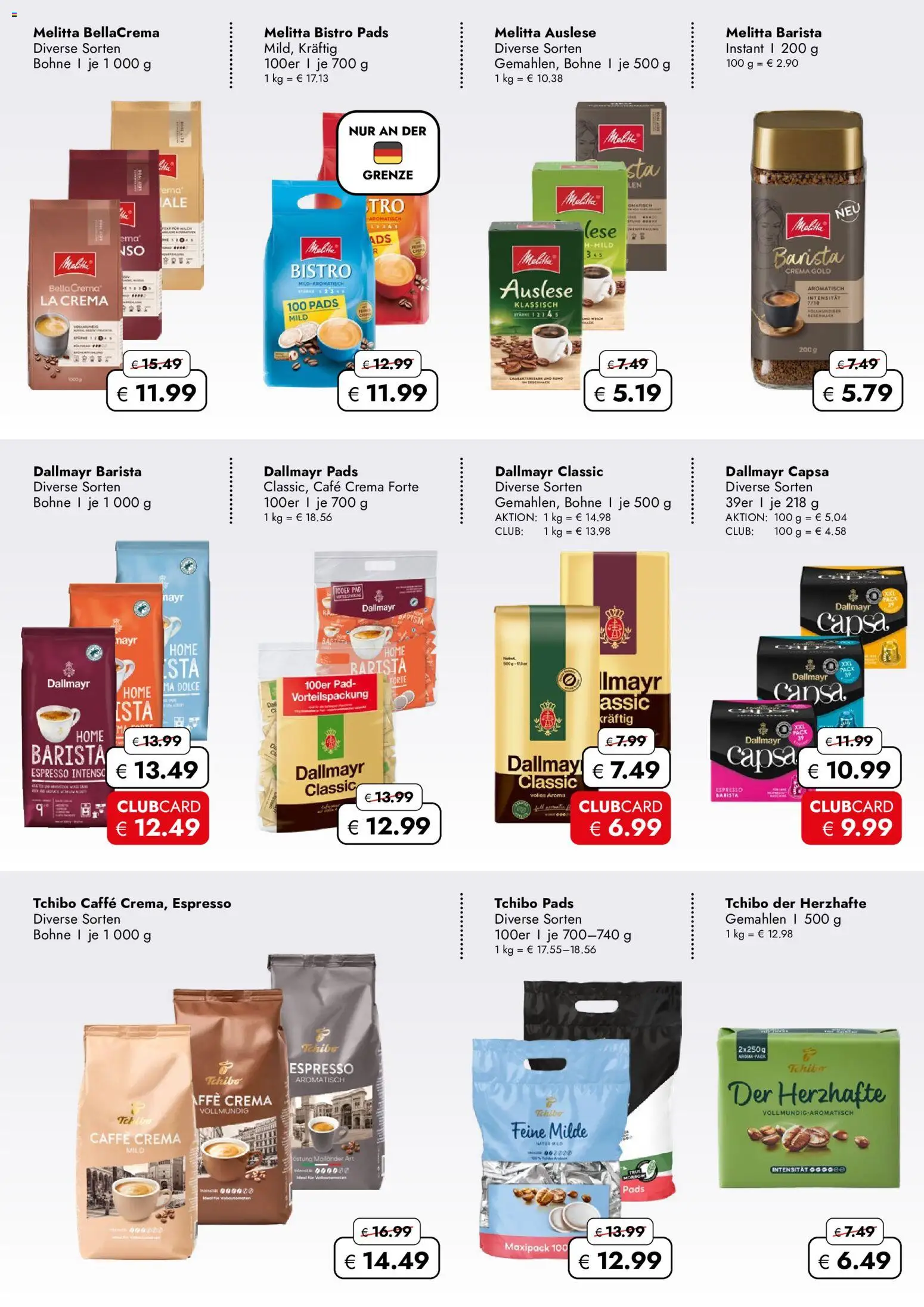 Travel Free  Aktionsangebote – gültig ab 01.05.2026 | Seite: 9 | Produkte: Melitta, Dallmayr, Dallmayr capsa