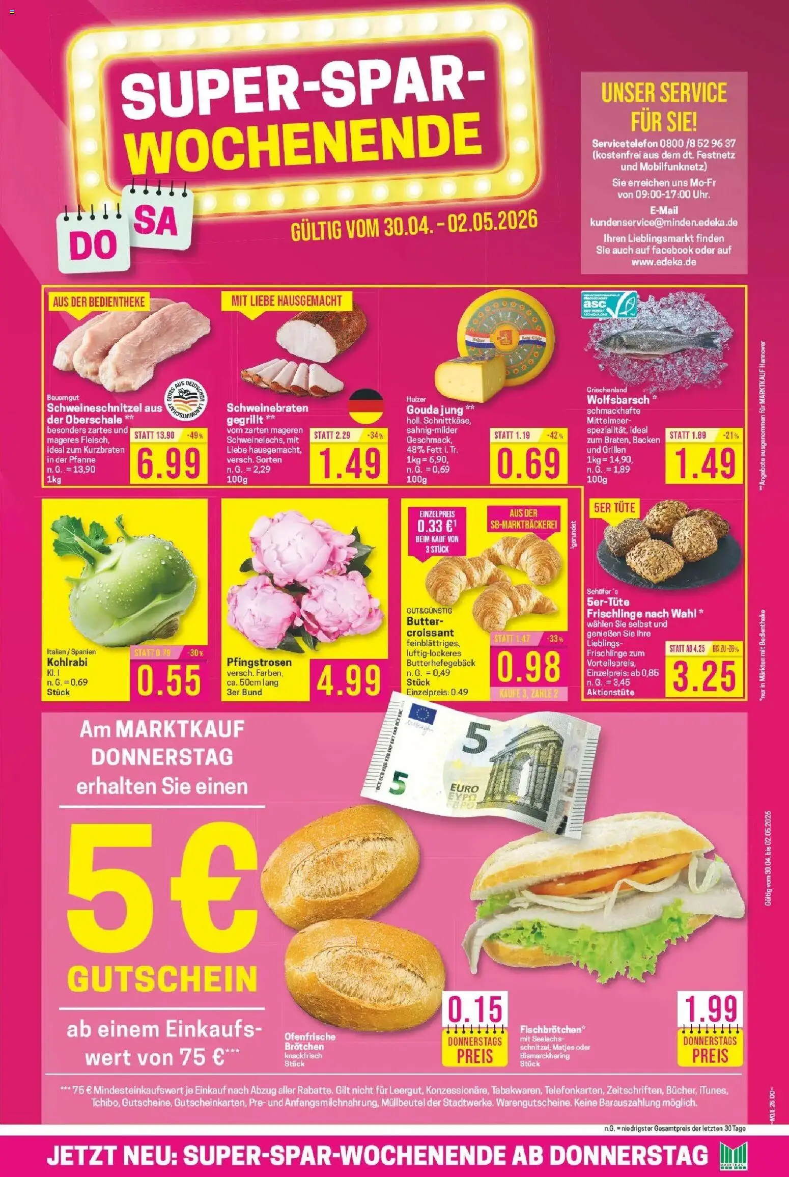 Marktkauf Prospekt Bad Salzuflen	 – gültig ab 27.04.2026 | Seite: 27 | Produkte: Butter, Gouda, Ofenfrische, Croissant