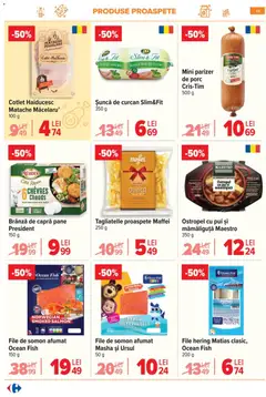 Ofertele Carrefour valabile de la 06.05.2026 | Pagină: 21 | Produse: Hacıyatmaz Kedi Oyuncağı, Brânză, Șuncă, Parizer