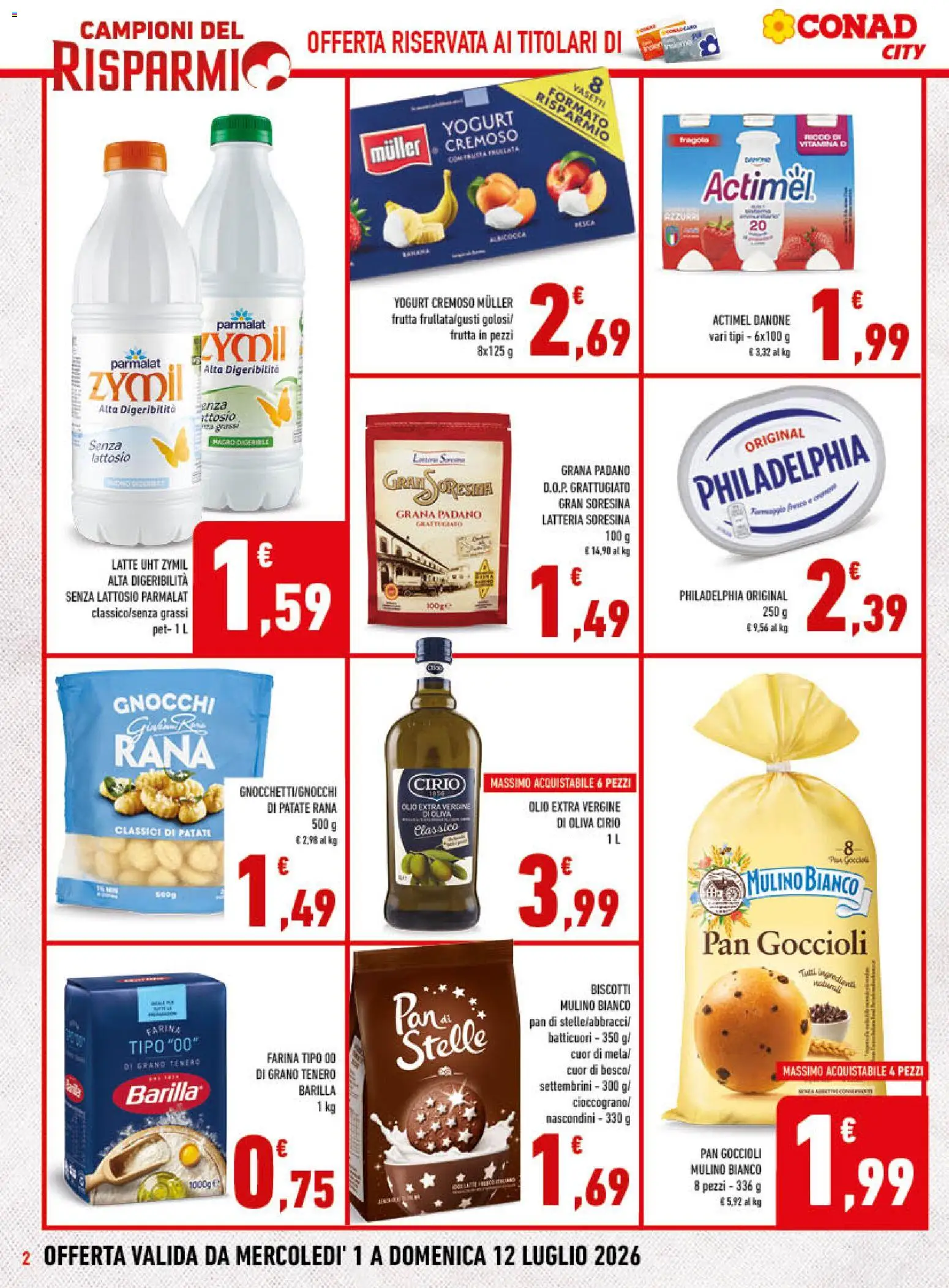 Volantino Conad del 01/07/2026 | Pagina: 2