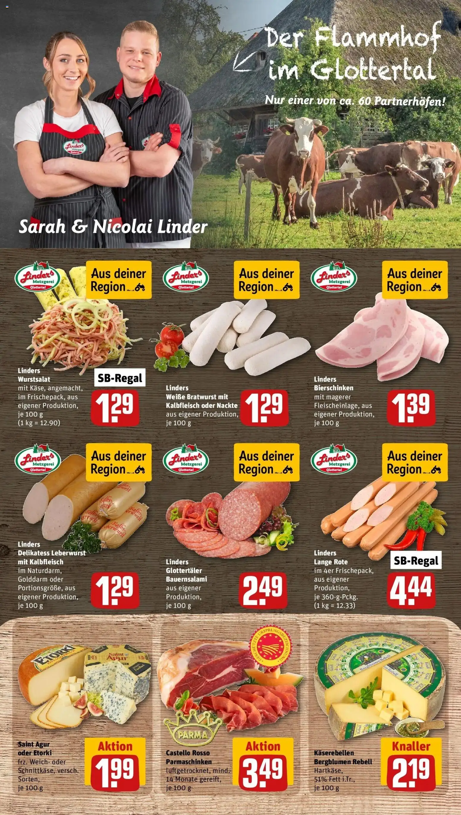 REWE Prospekt ab 14.09.2026 zum Blättern » Angebote | Seite: 8 | Produkte: Bratwurst