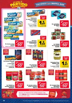 Vista previa Carrefour folleto válido desde el 11/06/2026 | Página: 30 | Productos: Calamares, Aceite, Aceite de oliva, Tomate triturado