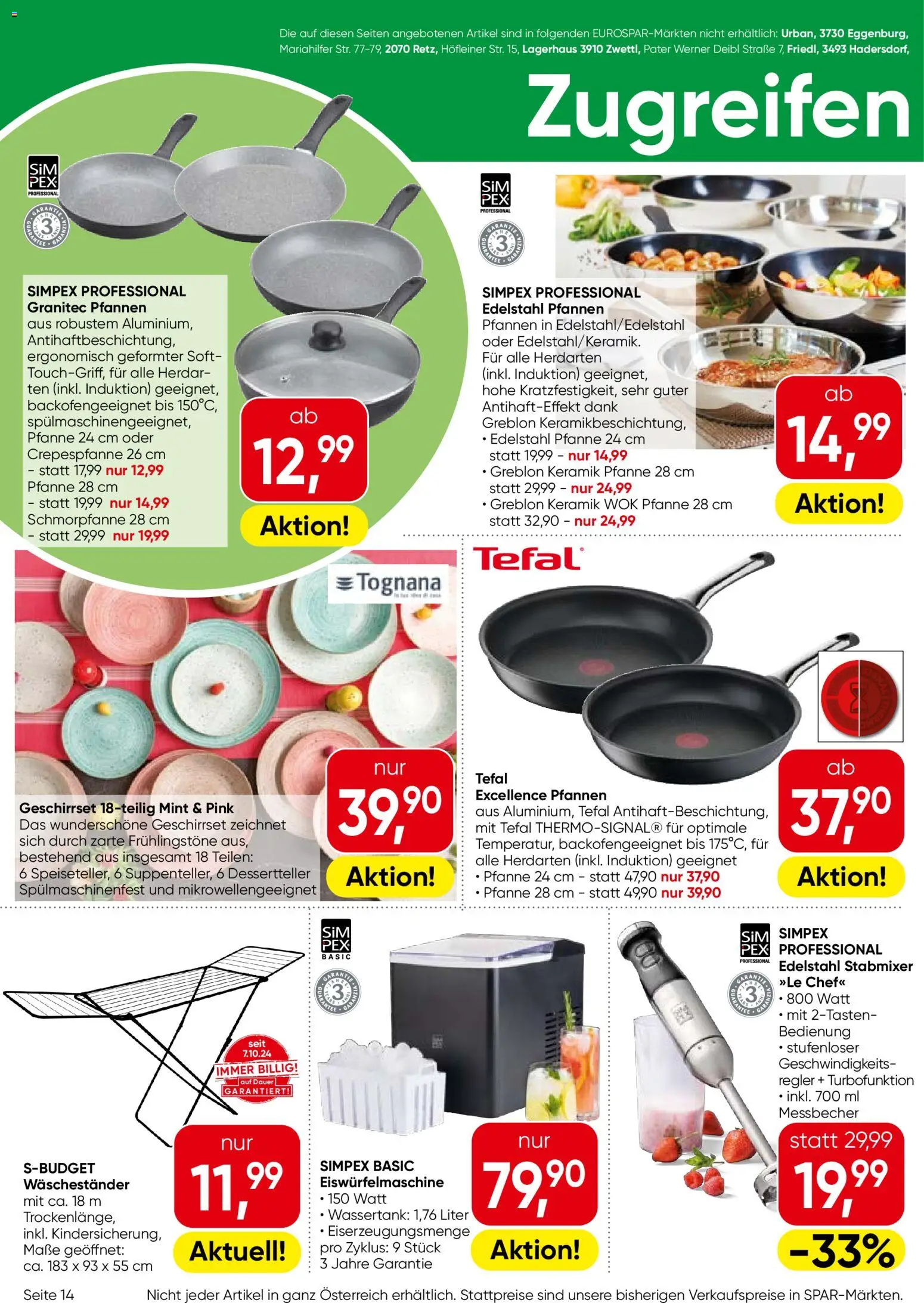 Eurospar Flugblatt gültig ab 03.06.2026 | Seite: 14