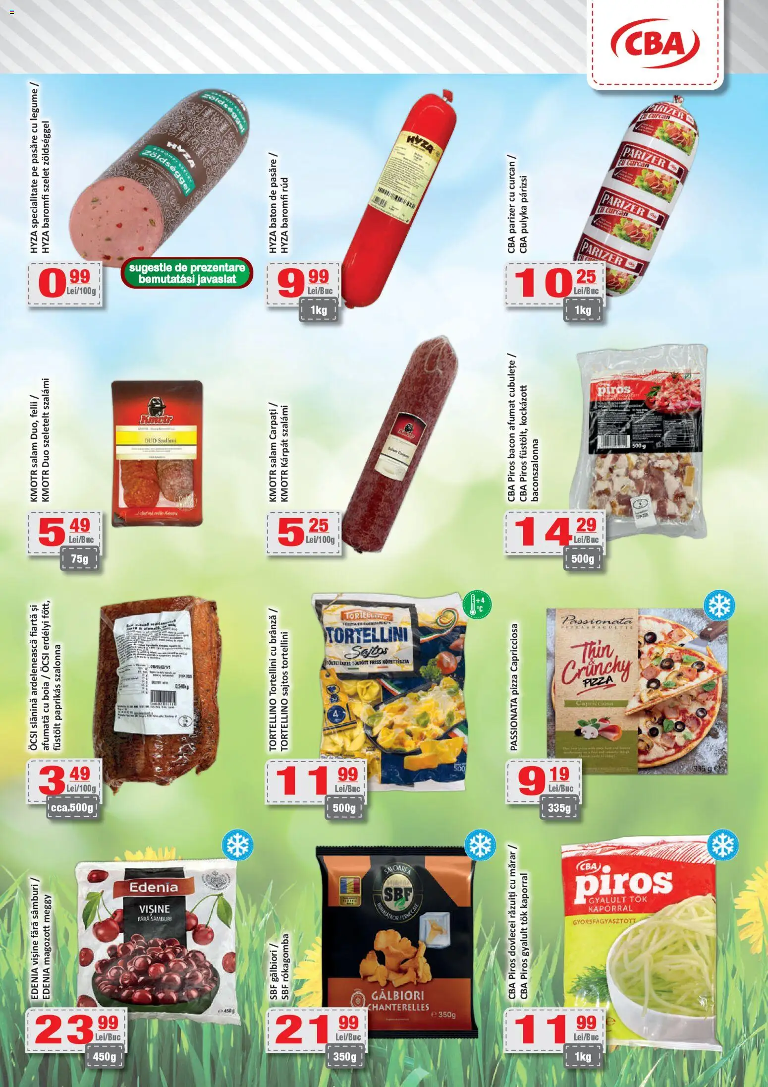 Noul catalog CBA – valabil de la 08.05.2026 | Pagină: 3 | Produse: Mărar, Brânză, Salam, Parizer
