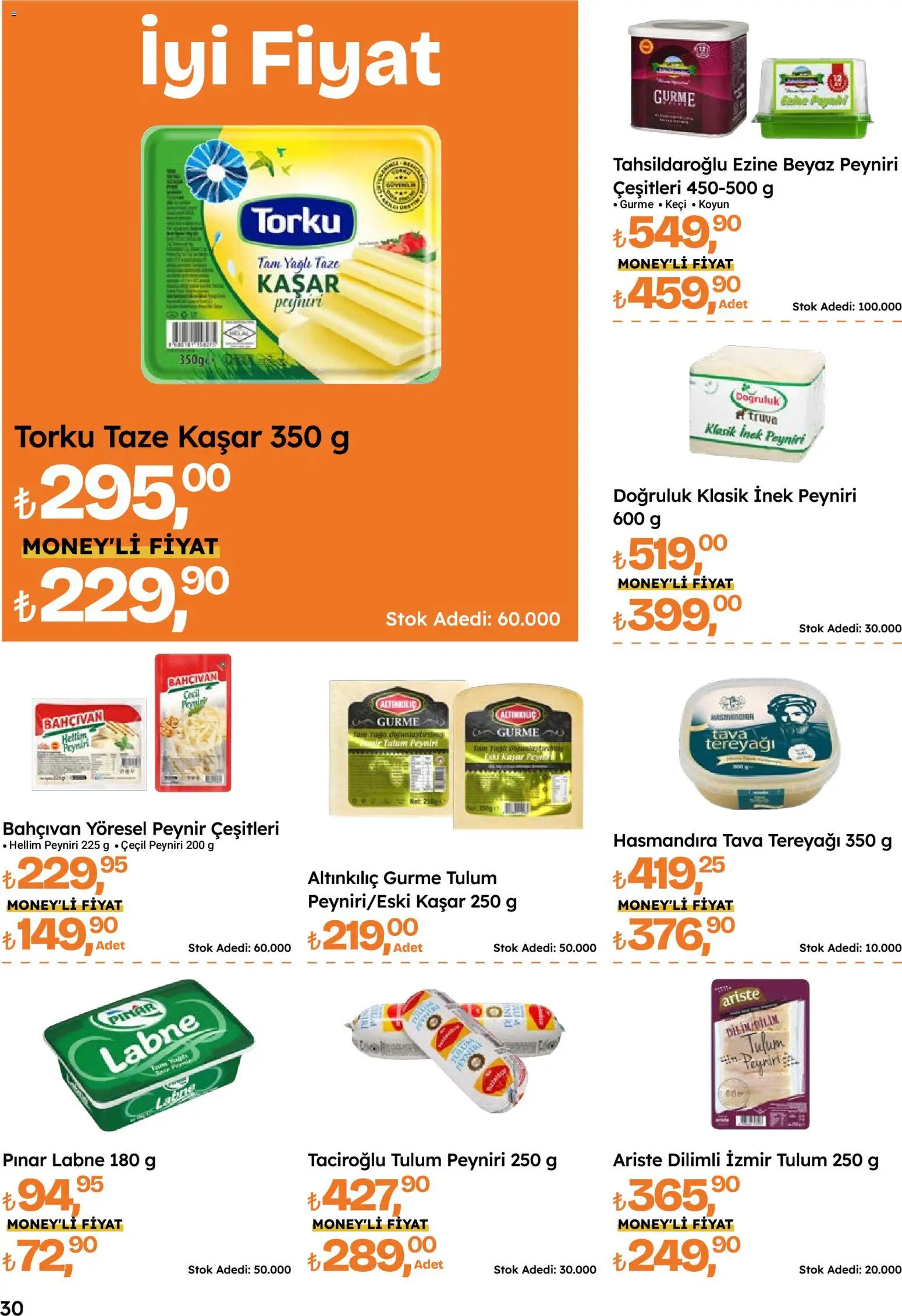 Migros Katalog - 5M Migroskop Dijital - 10 Eylül 2026 tarihinden itibaren geçerlidir | Sayfa: 30 | Ürünler: Tereyağı, Peynir, Tulum
