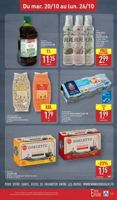 Aldi - Prévisualisation de GOELETTE® SARDINES, Sardines à l'huile de tournesol. valide à partir de 20/10/2026 | Page: 17