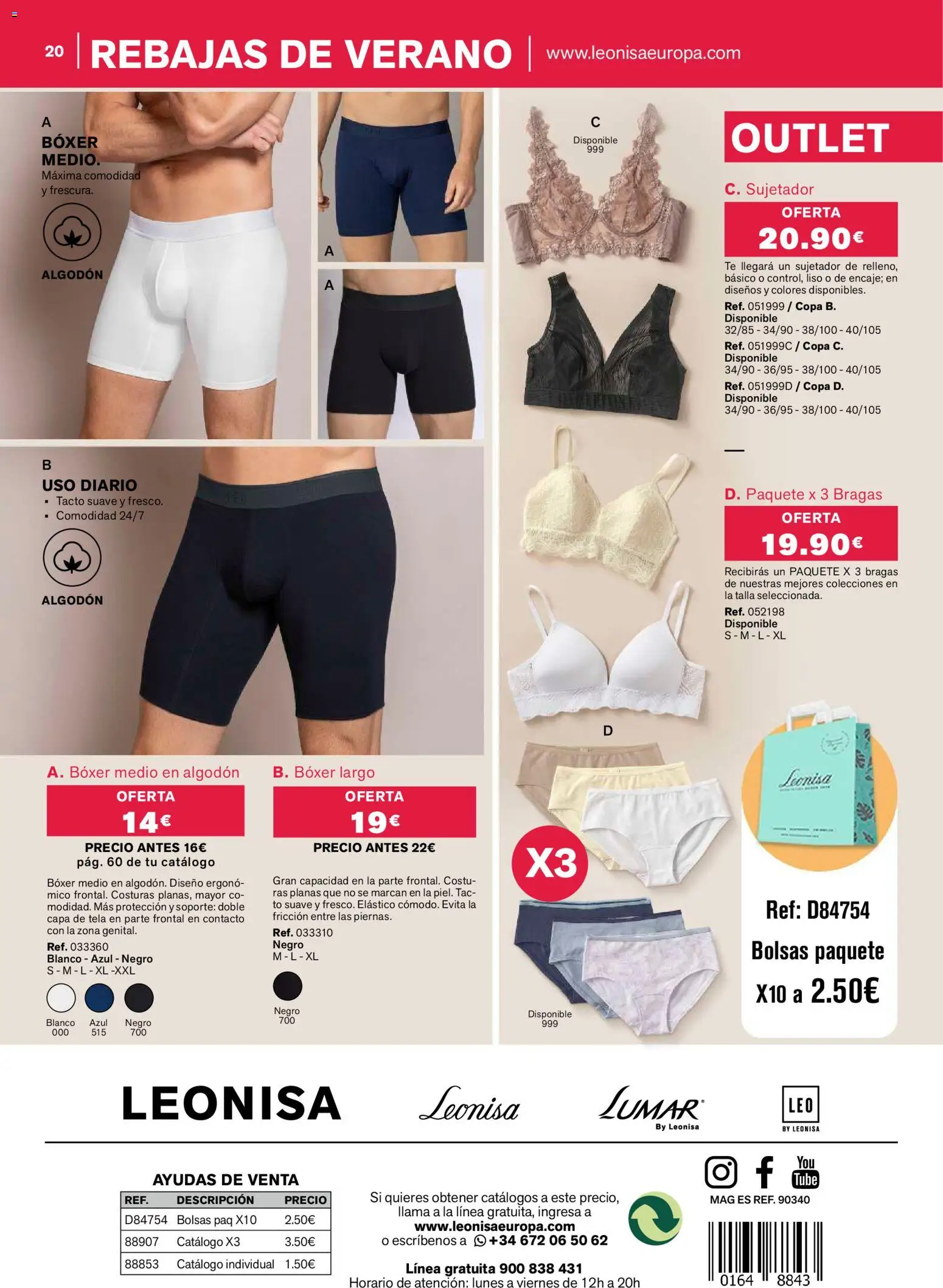 Leonisa folleto │ válido desde el 01/07/2026 | Página: 20 | Productos: Bragas, Té
