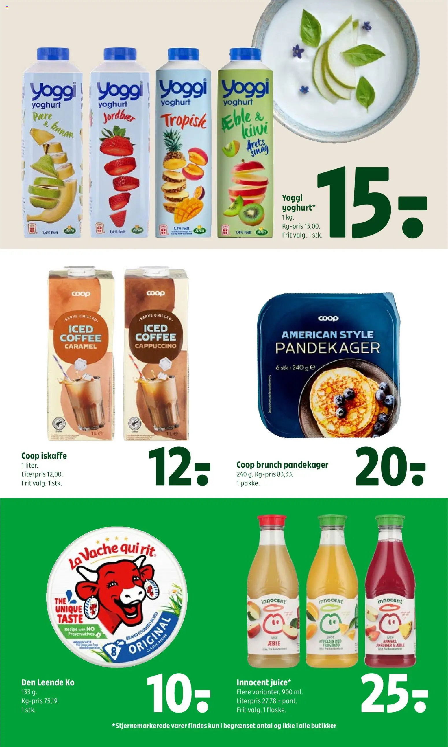 Coop 365 tilbudsavis – gyldig fra 09/07/2026 | Side: 11 | Produkter: Yoghurt, Ananas, Jordbær, Kiwi