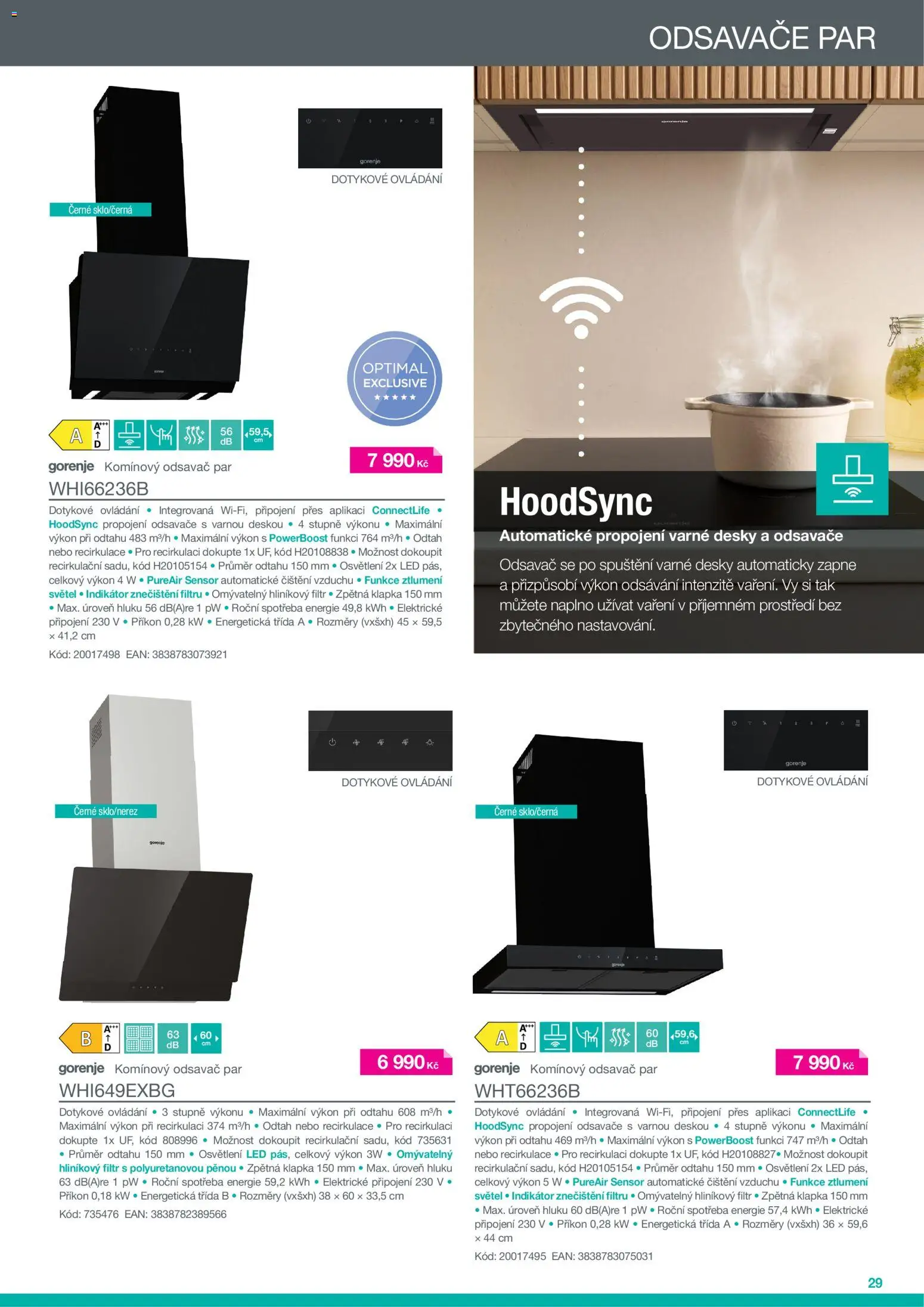 Möbelix Gorenje od 01.09.2026 | Strana: 29 | Produkty: Osvětlení, Odsavač par, Desky, LED
