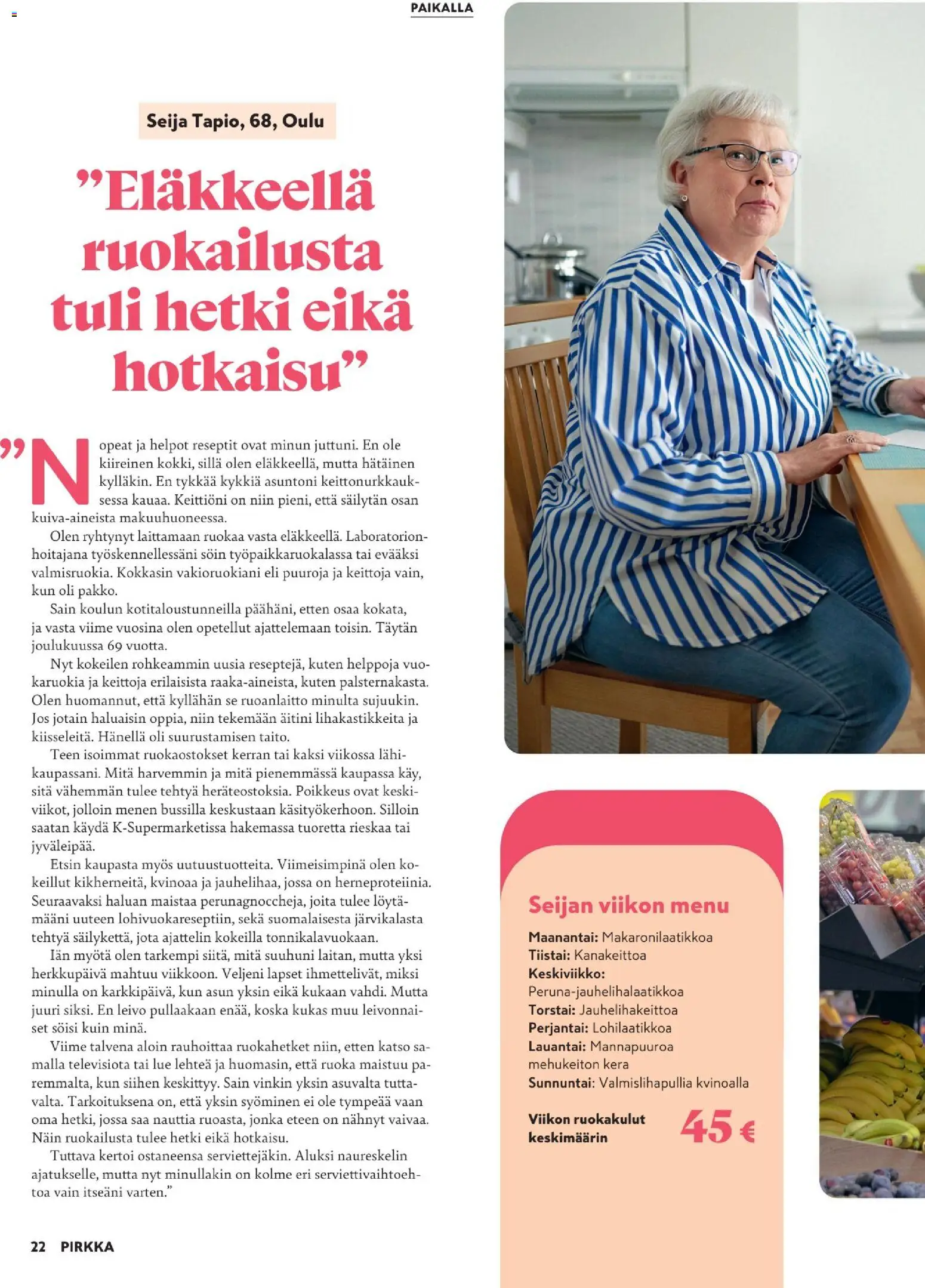 K-Market - Pirkka – voimassa 30/09/2026 alkaen | Sivu: 22