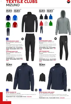 Sport 2000 - Prévisualisation de Sport 2000 Brochure 2026/2027 valide à partir de 01.01.2026 | Page: 36 | Produits: Brosse, Veste, Pantalon