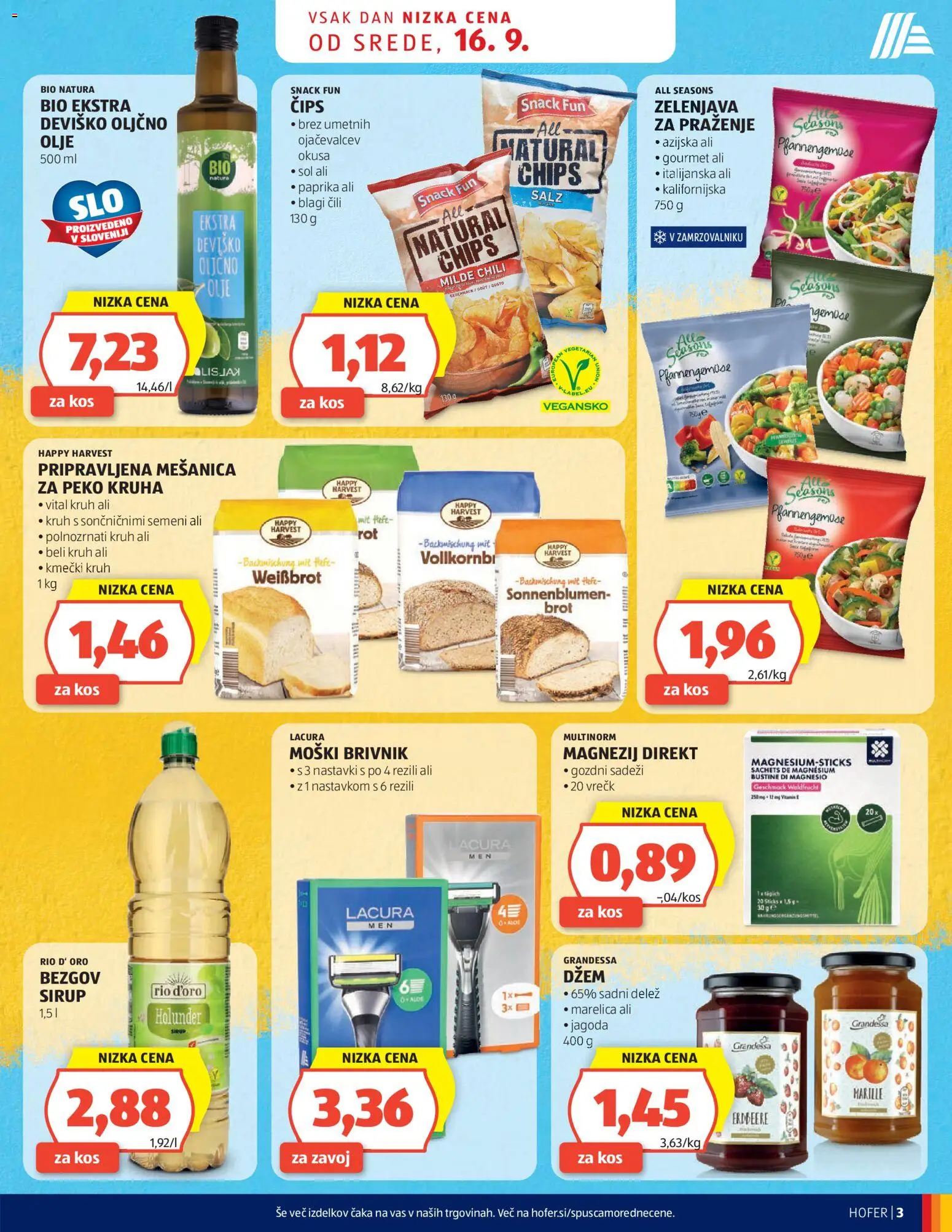 Novi Hofer katalog ponudbe – veljaven od 16.09.2026 | Stran: 3