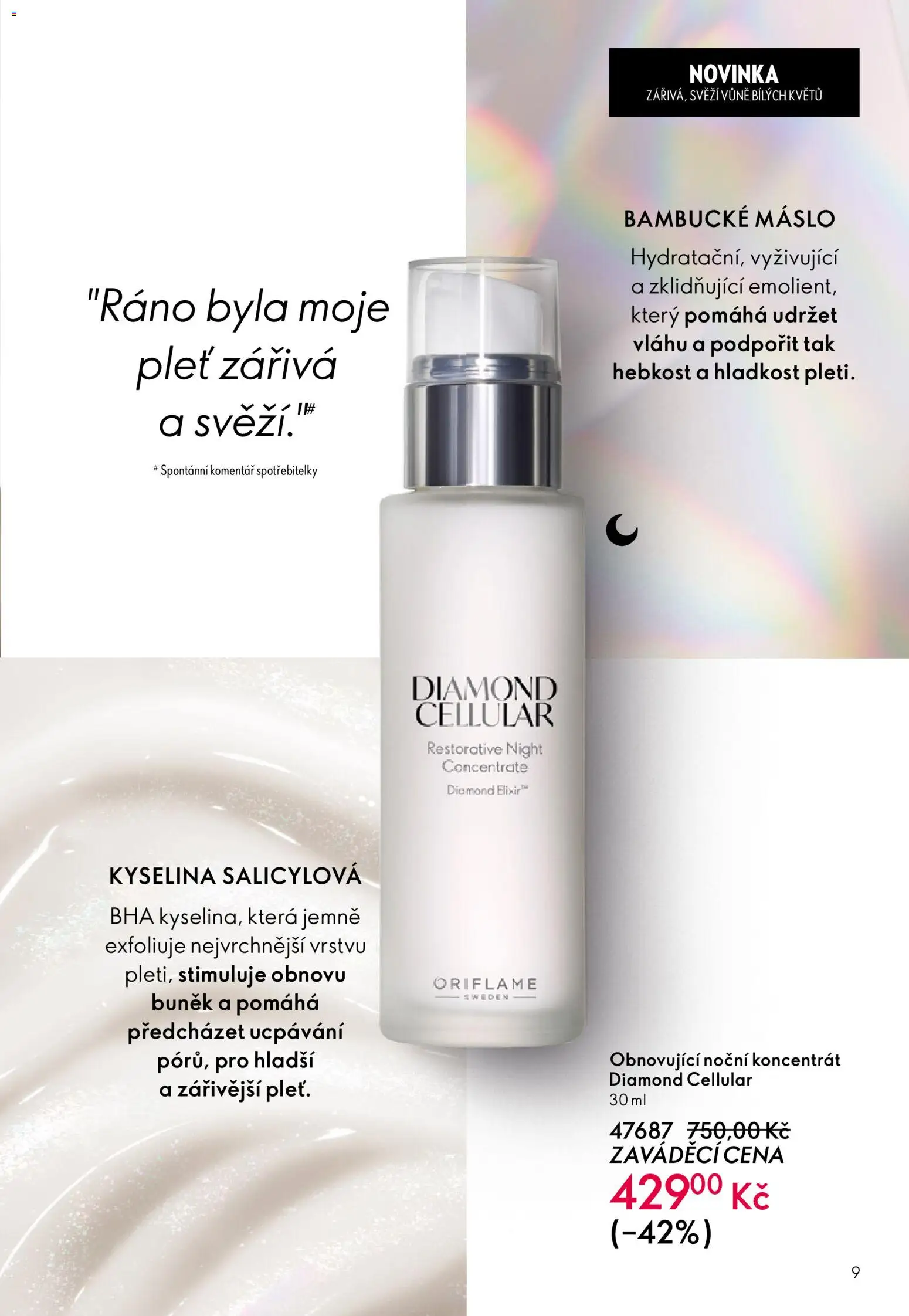 Oriflame katalog č. 07/2026 od 06.05.2026 | Strana: 9 | Produkty: Bambucké máslo, Máslo