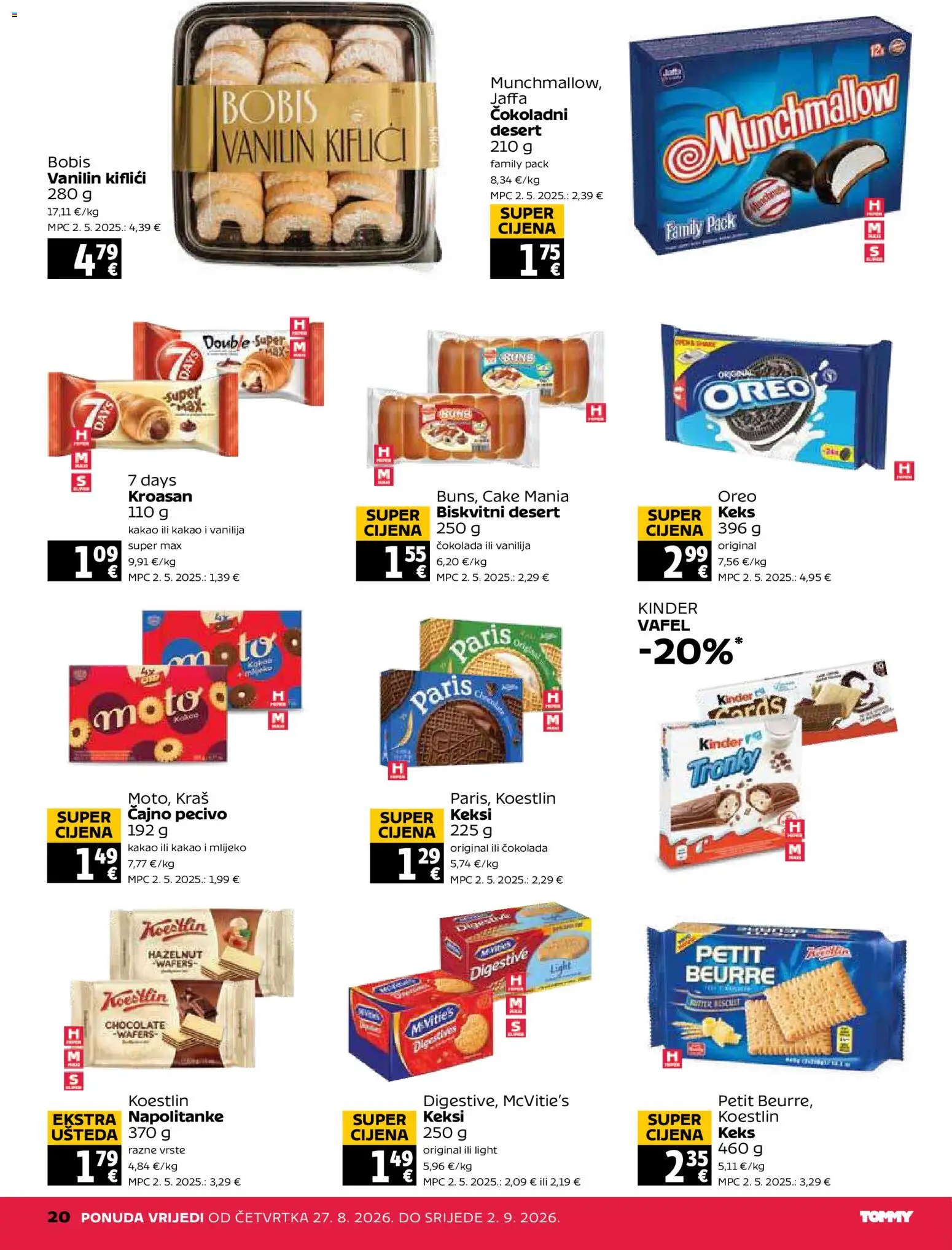 Tommy katalog | vrijedi od 27.08.2026 | Stranica: 20