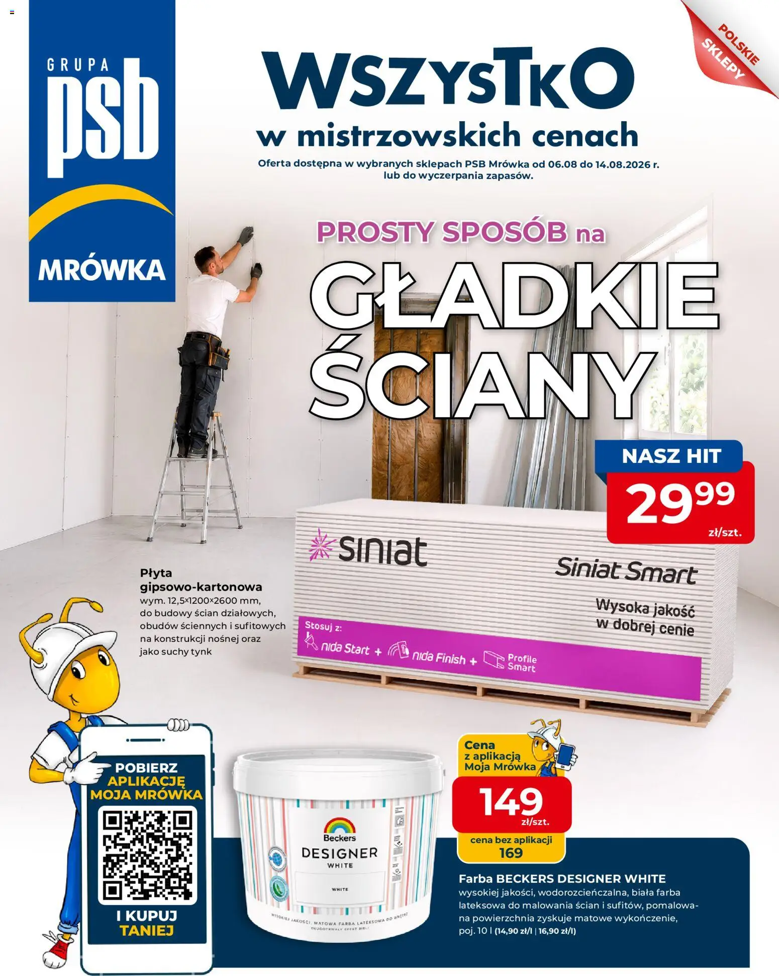 Mrówka gazetka - Malbork od 06.08.2026 | Strona: 1 | Produkty: Finish