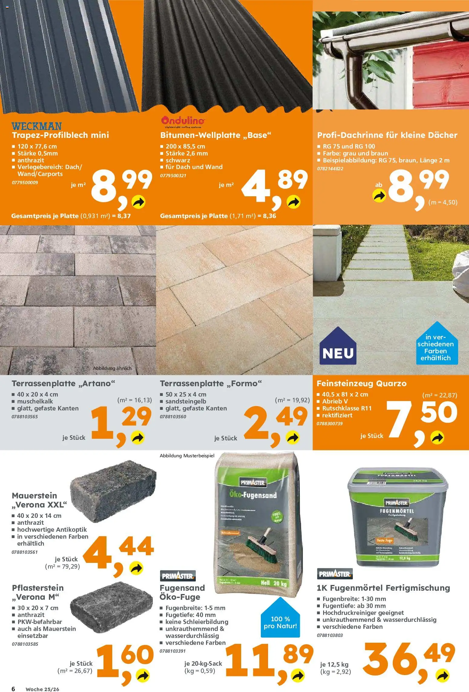 Globus Baumarkt Prospekt – gültig ab 15.06.2026 | Seite: 6