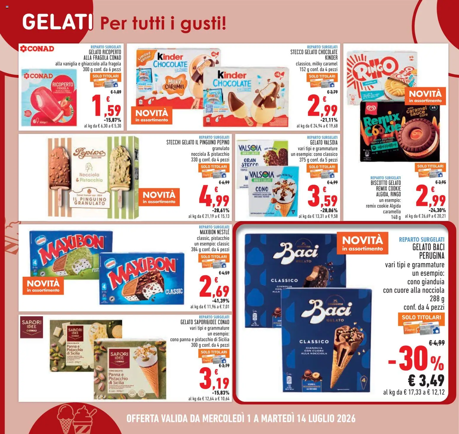 Volantino Conad del 01/07/2026 | Pagina: 12