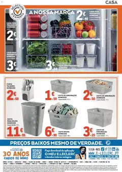 Pré-visualização E.Leclerc folheto Especial Marca Guia válido de 16.06.2026 | Página: 16 | Produtos: Porta, Frigorífico, Caixa, Peixe
