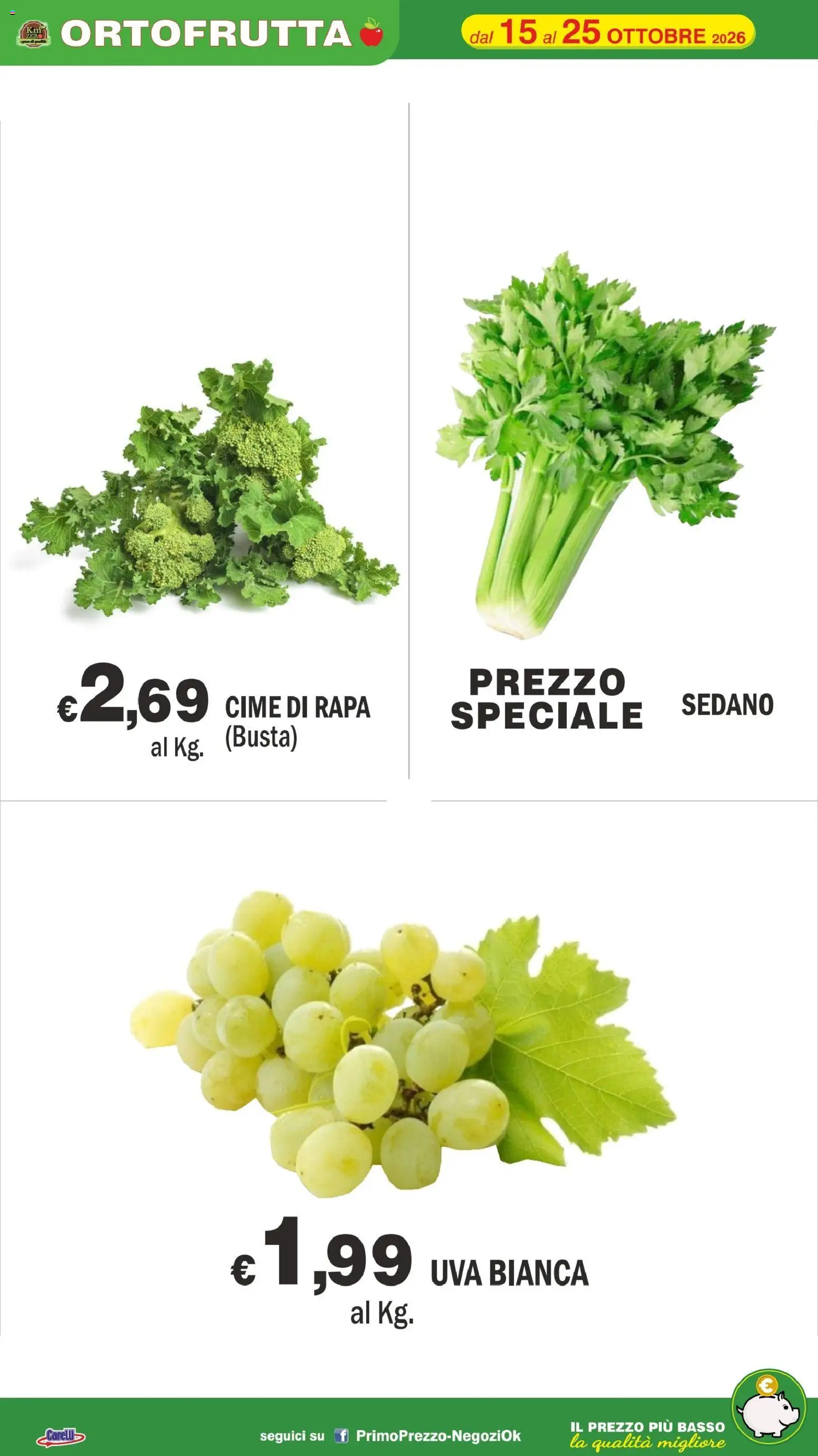 Volantino Primo Prezzo del 15/10/2026 | Pagina: 37