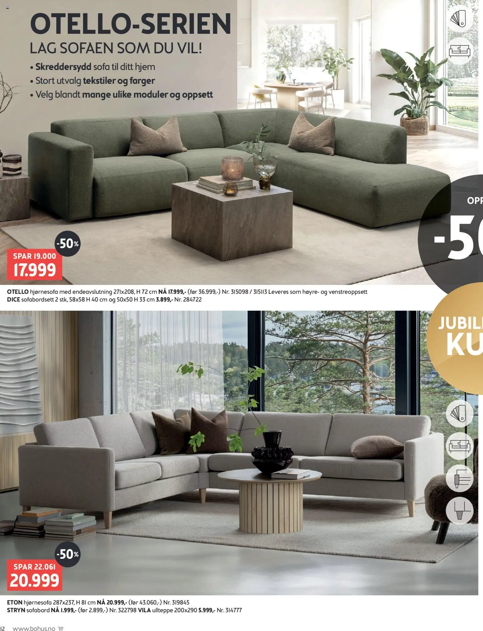 {H1} | Side: 12 | Produkter: Hjørnesofa, Sofa