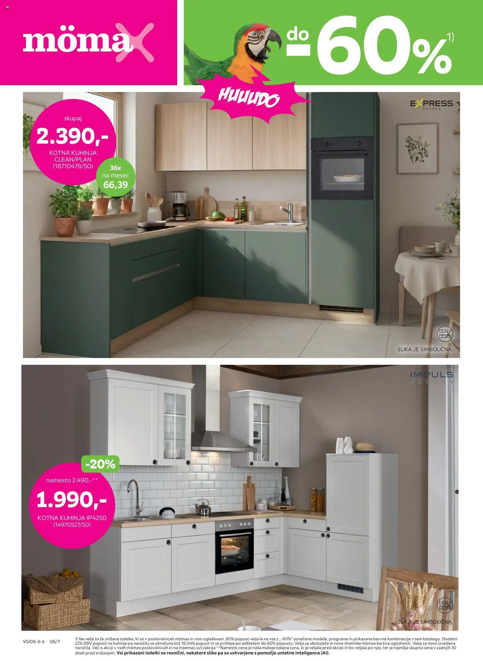 Novi Mömax katalog ponudbe – veljaven od 17.08.2026 | Stran: 6 | Izdelki: Kuhinja