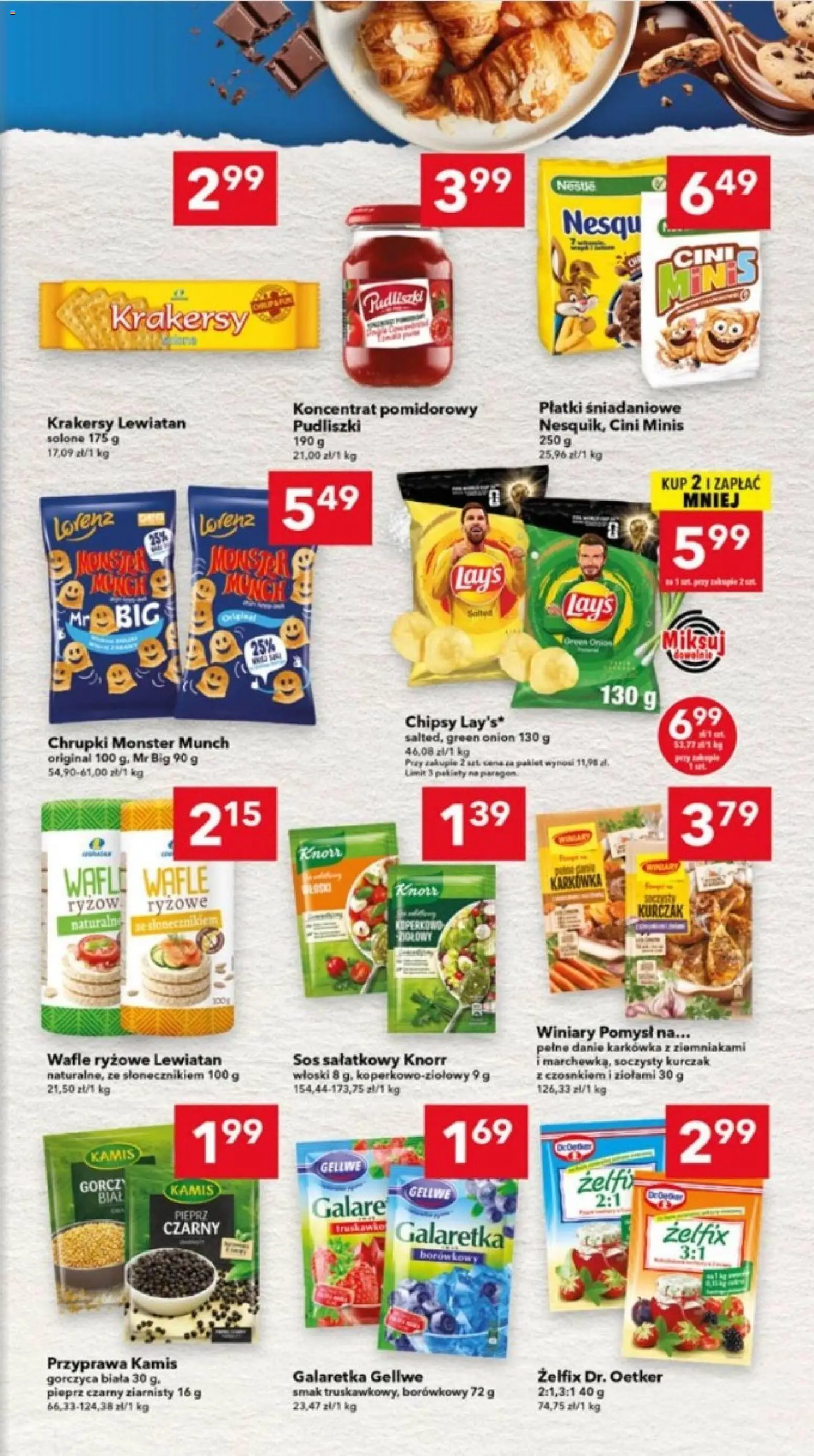 Lewiatan gazetka - Lublin od 18.06.2026 | Strona: 5 | Produkty: Chrupki, Lays, Sos, Pieprz