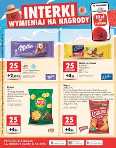 Pogląd oferty "Intermarche gazetka - Katalog nagród" - ważna od 02.07.2026 | Strona: 12 | Produkty: Chipsy, Ketchup, Milka, Lody