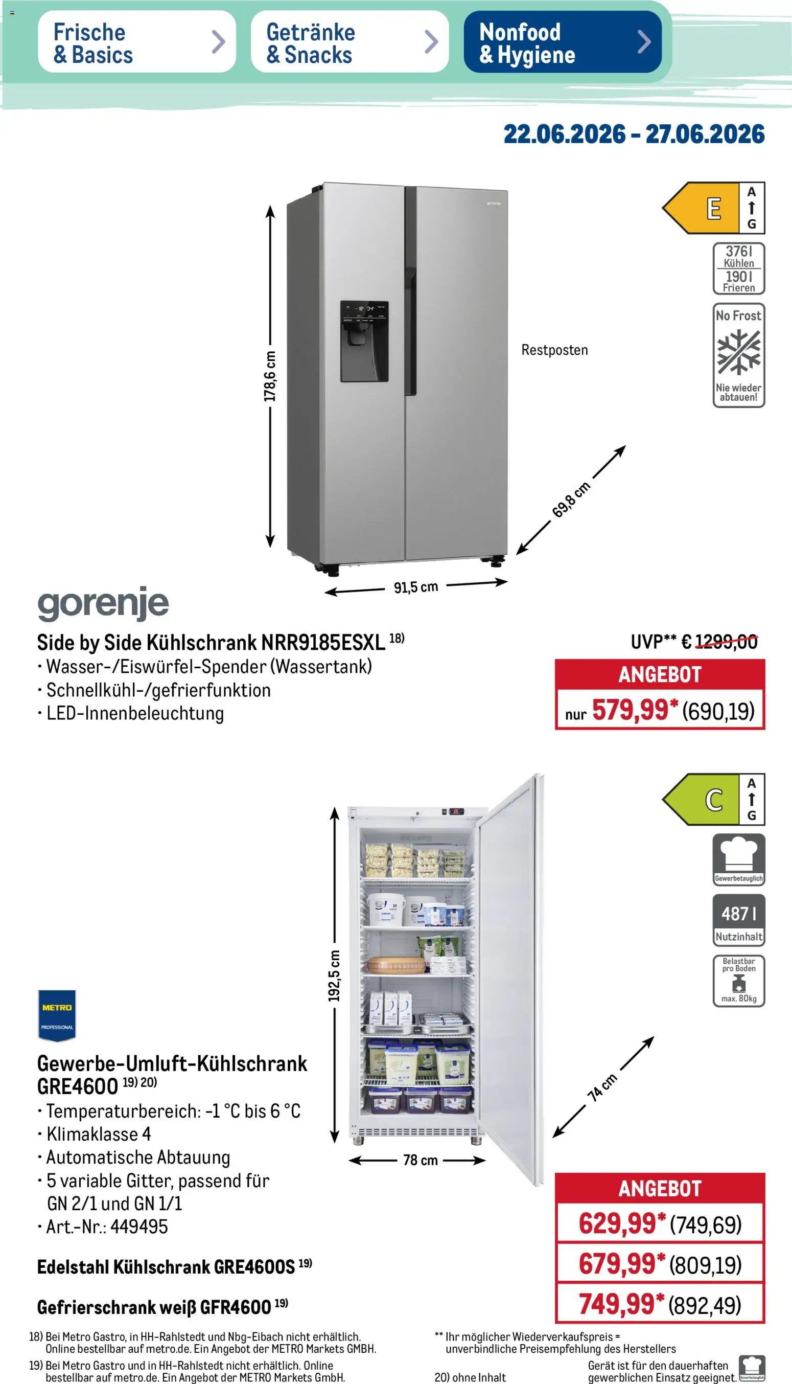 Metro Non Food & Hygiene – gültig ab 22.06.2026 | Seite: 10