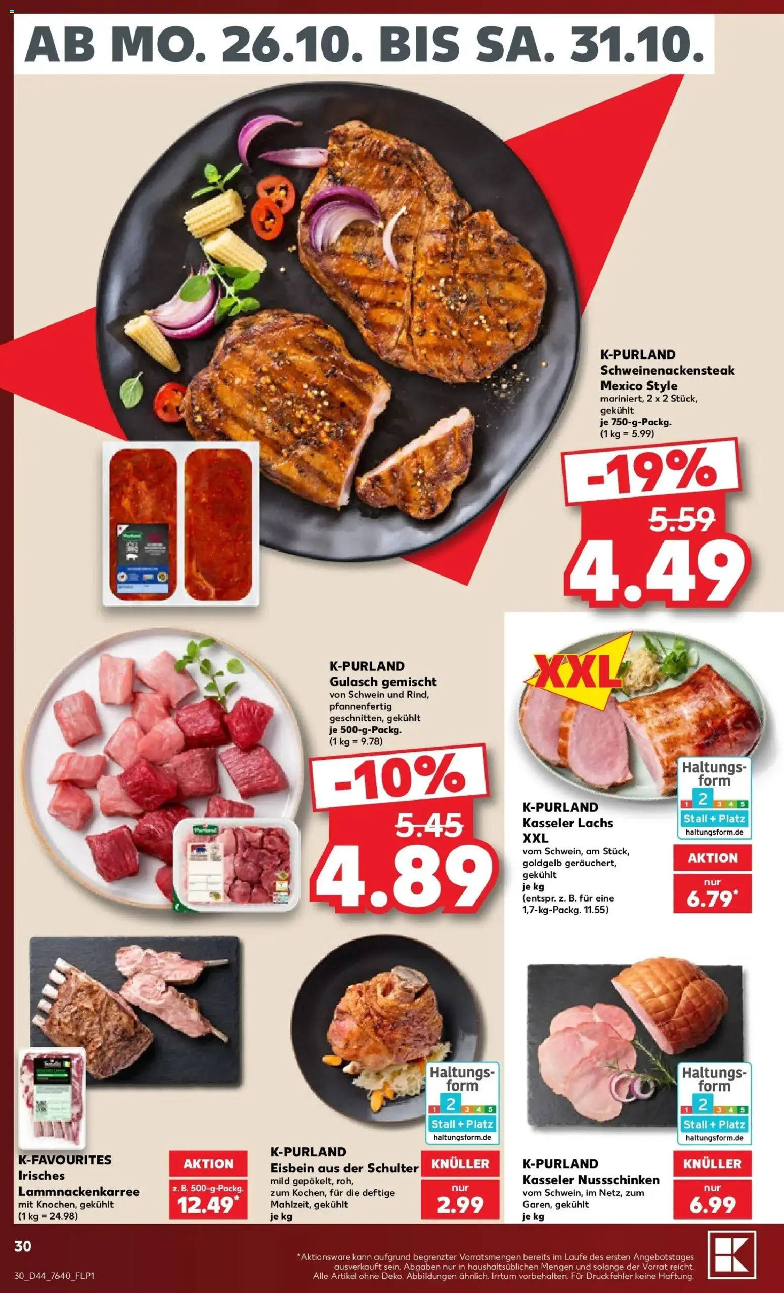Prospekt Kaufland ab 26.10.2026 » Angebote Online zum Blättern | Seite: 34