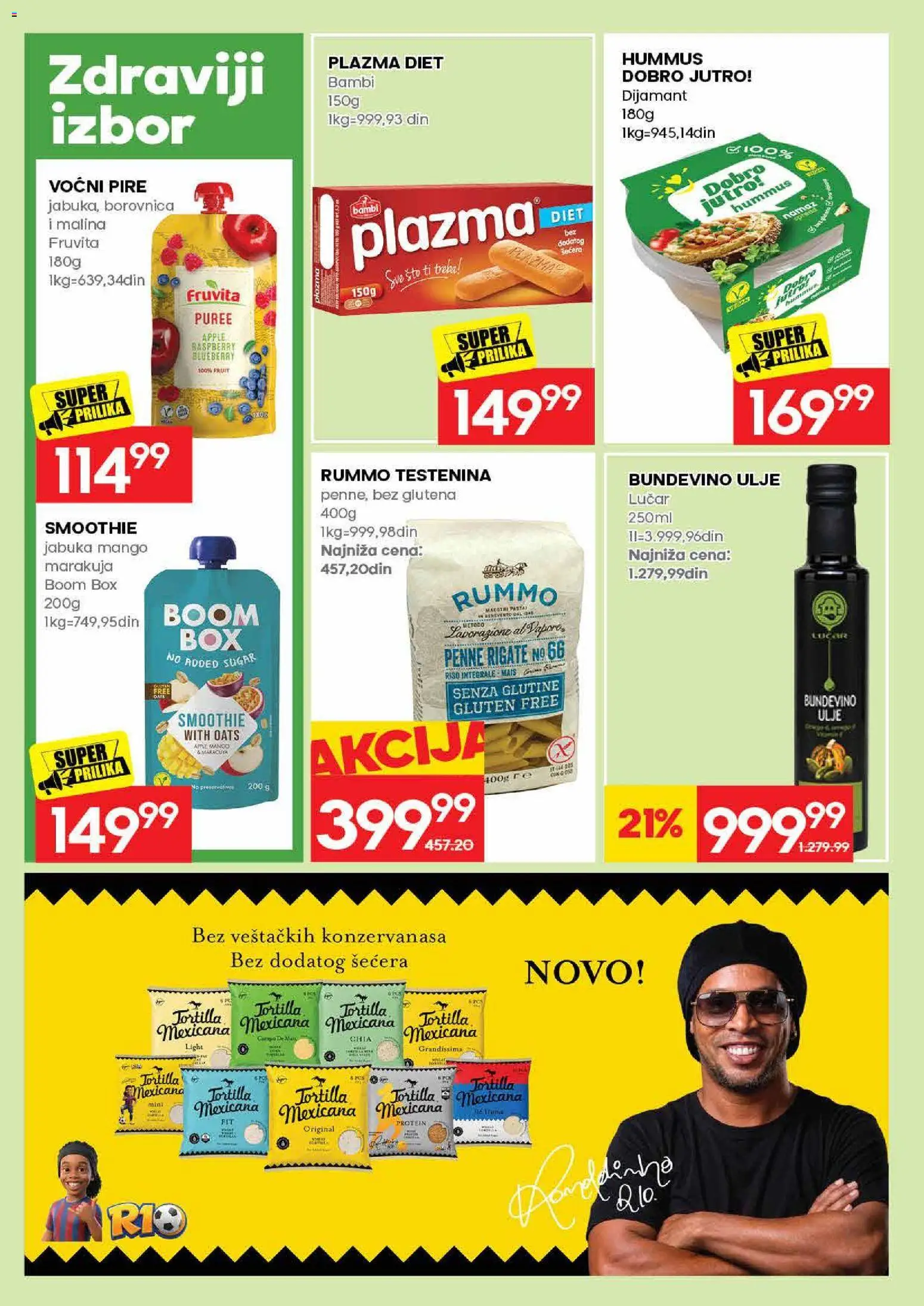 Mercator katalog - važi od 26.10.2026 | Strana: 30 | Proizvode: Testenina, Protein, Hummus, Pire