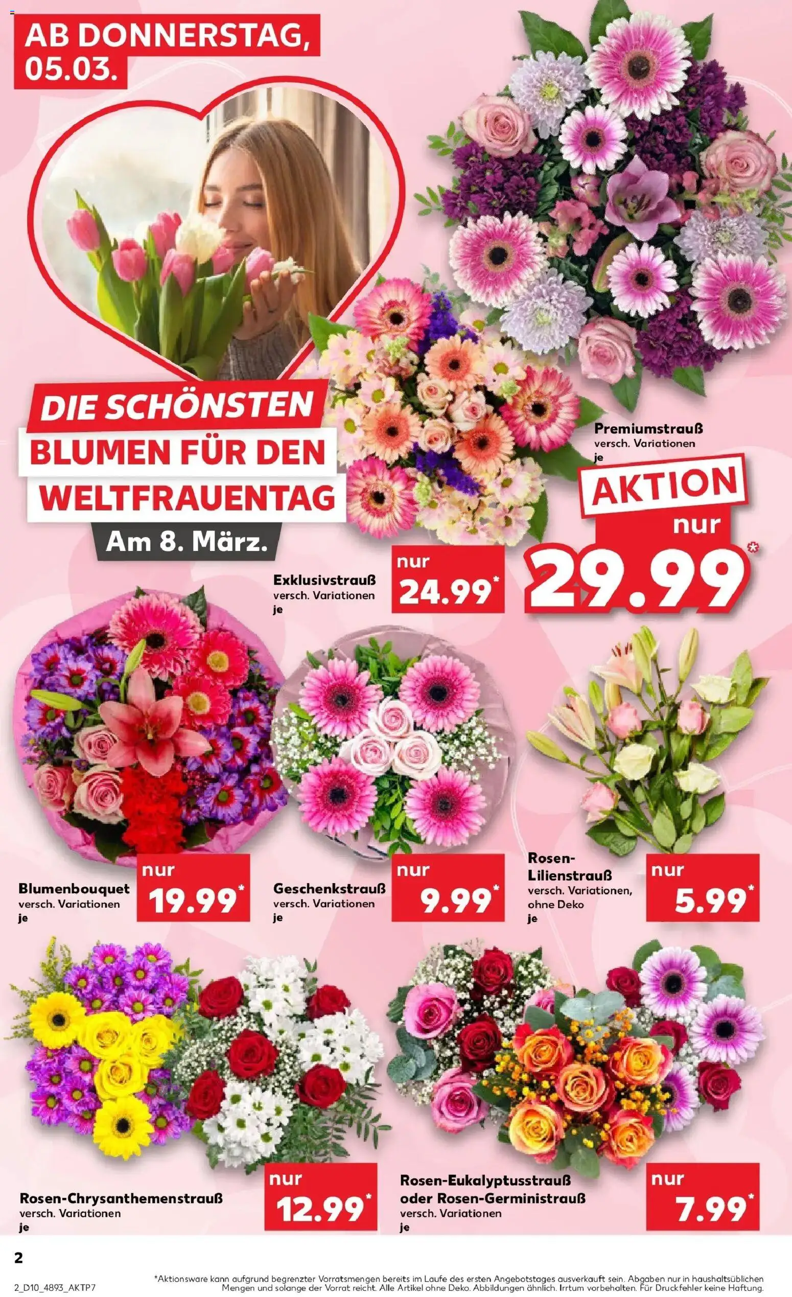 Kaufland Prospekt Lutherstadt Wittenberg	 – gültig ab 02.03.2026 | Seite: 14 | Produkte: Blumen