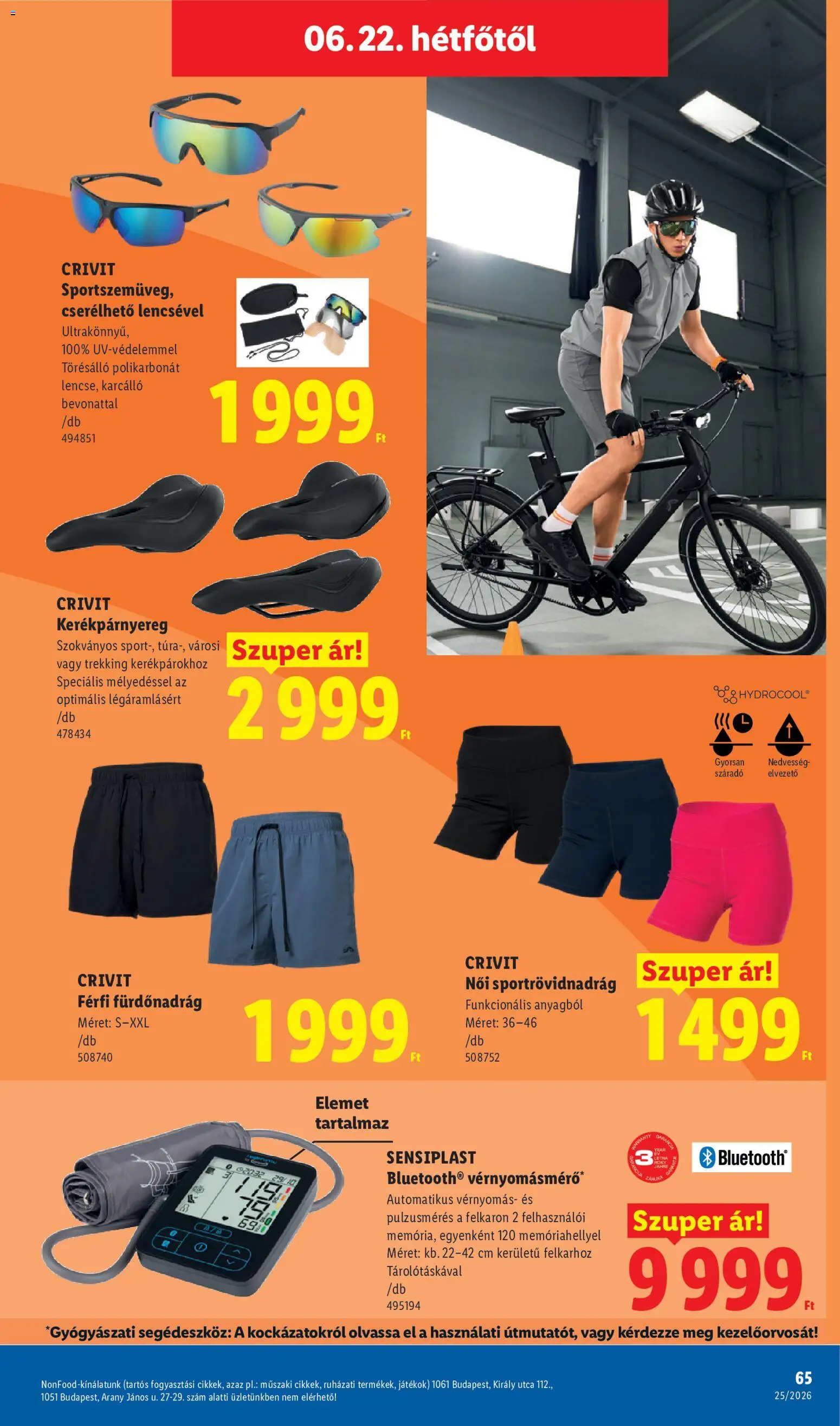 Lidl akciós ujság - amely érvényes a következő dátumtól: 18.06.2026 | Oldal: 65