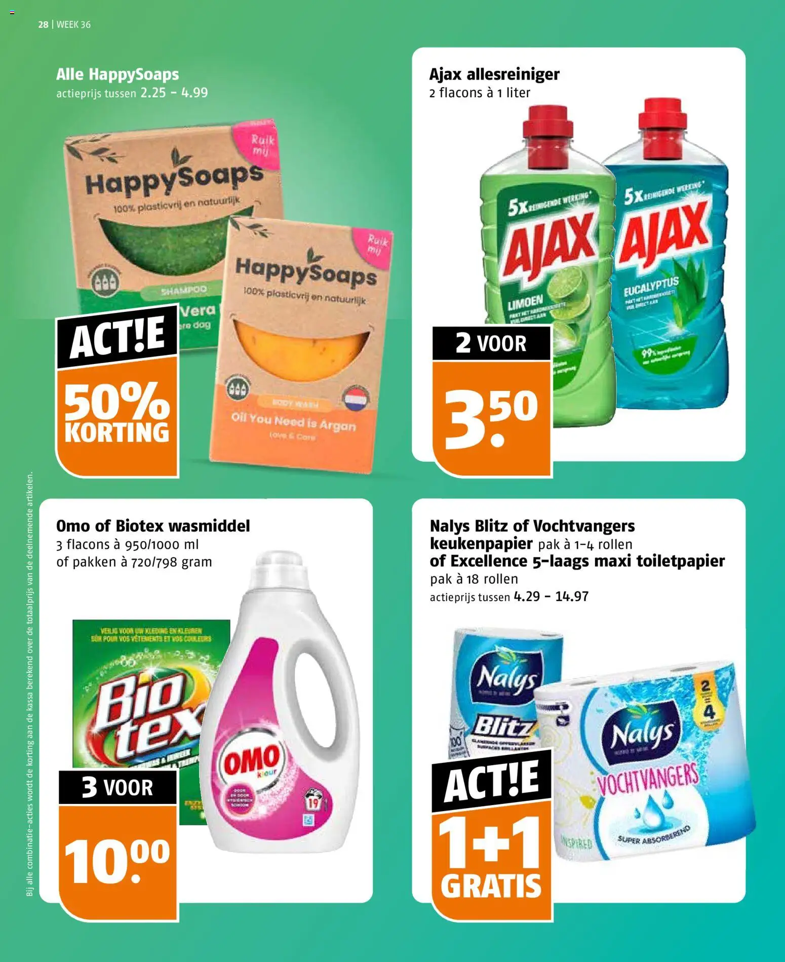 {H1} | Pagina: 28 | Producten: Limoen, Wasmiddel, Keukenpapier, Shampoo