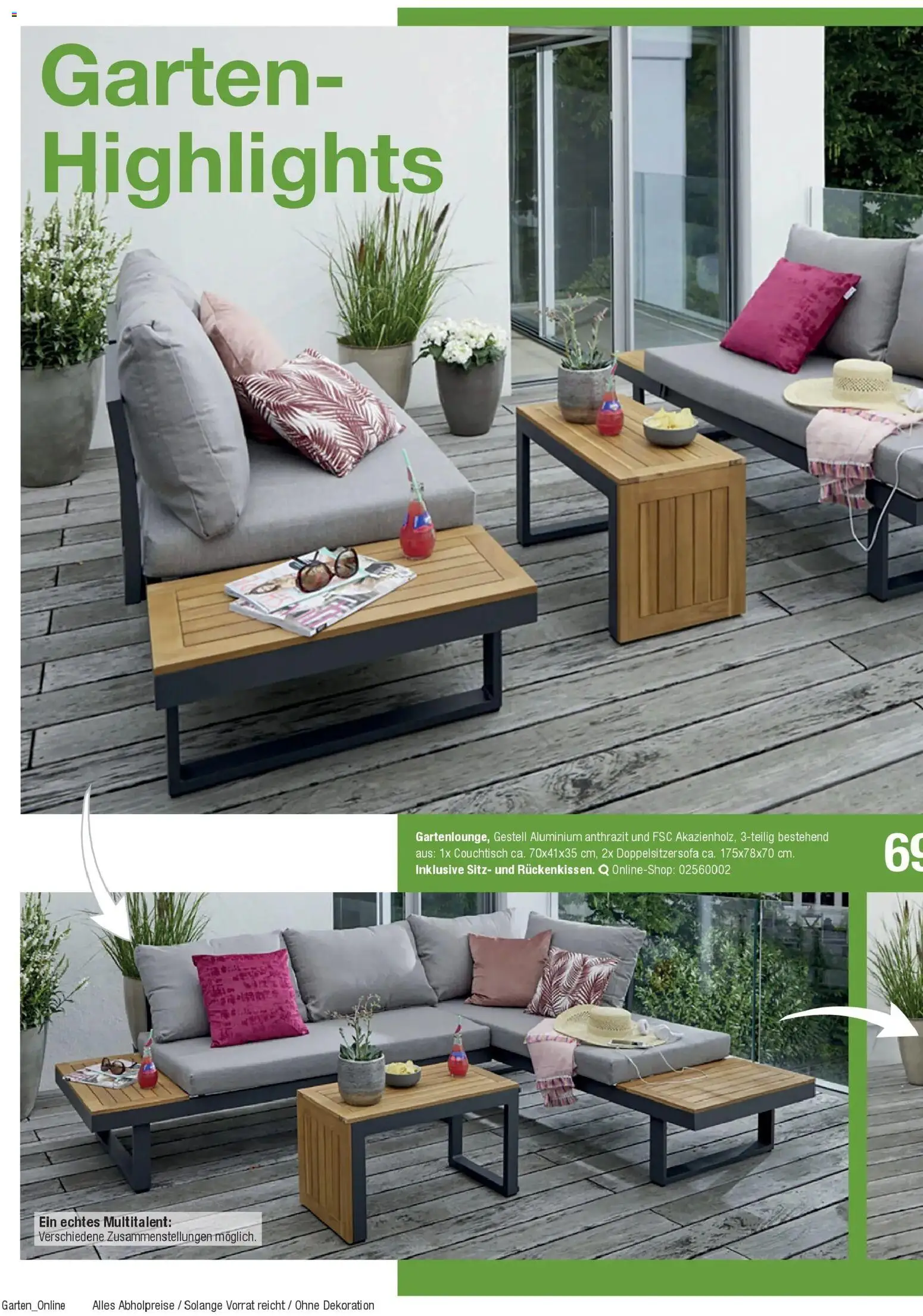 Angebote - Garten 2026 – gültig ab 10.03.2026 | Seite: 4 | Produkte: Couchtisch