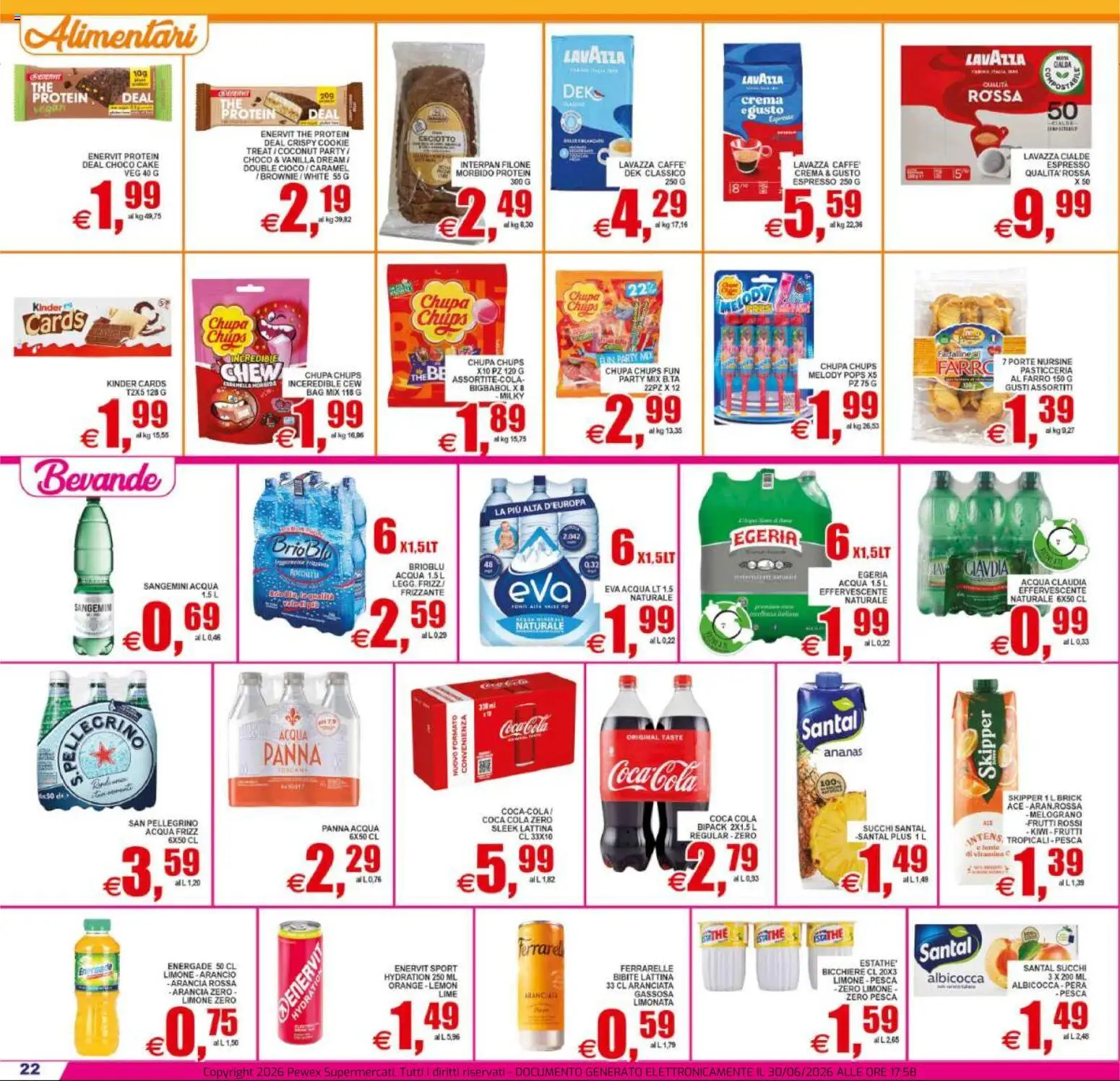 Volantino Pewex del 01/07/2026 | Pagina: 22