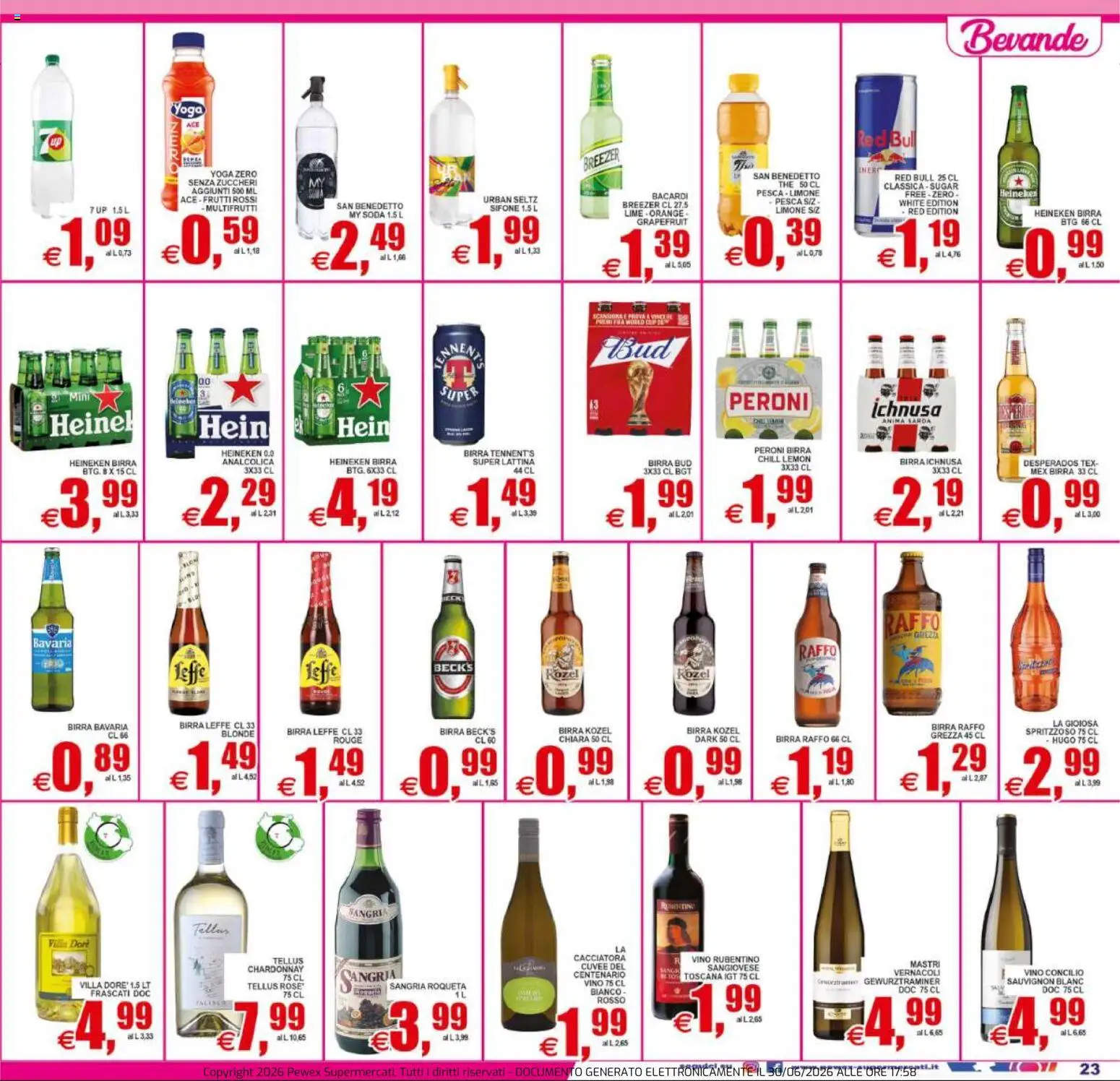 Volantino Pewex del 01/07/2026 | Pagina: 23