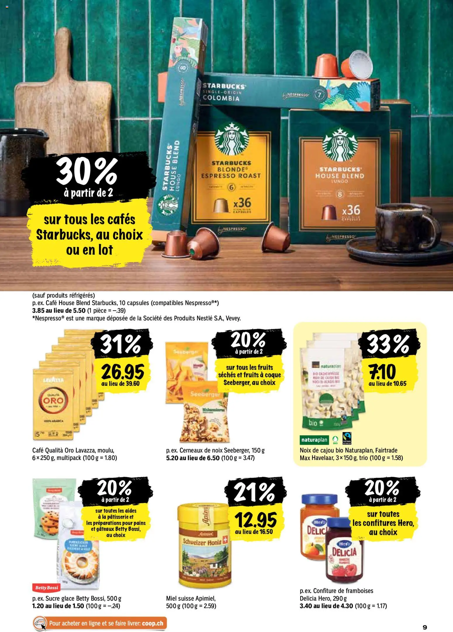 Coop aktionen FR – gültig ab 04.06.2026 | Seite: 9 | Produkte: Glace