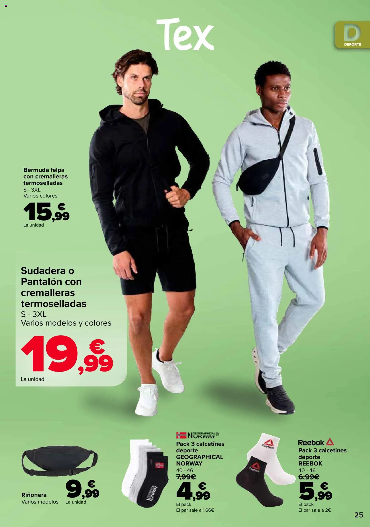 Carrefour Jeans │ válido desde el 27/08/2026 | Página: 25 | Productos: Sudadera, Calcetines