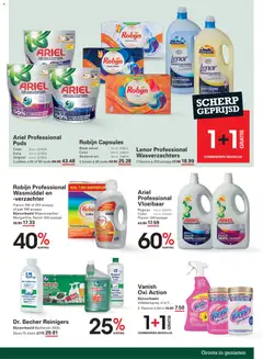 Sligro folder - Voorbeeld van een folder van Sligro, geldig van 11.06.2026 | Pagina: 11 | Producten: La, Wasmiddel, Wasverzachter, Robijn
