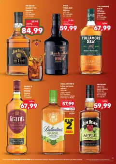 Náhled letáku Kaufland Polsko leták - Barek od 29.04.2026 | Strana: 11 | Produkty: Whiskey, Jim Beam, Bourbon, Whisky