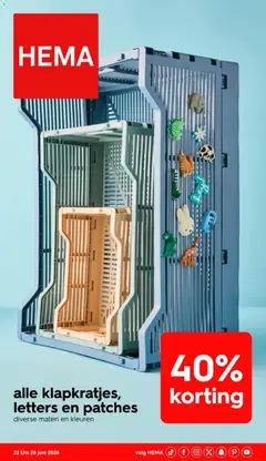 Hema folder - Voorbeeld van een folder van Hema, geldig van 22.06.2026