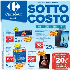 Anteprima del volantino Carrefour volantino Iper valido a partire dal 04/09/2026