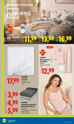 LIDL leidinys galioja nuo 2026.09.14 | Puslapis: 10 | Prekių: Antklodė