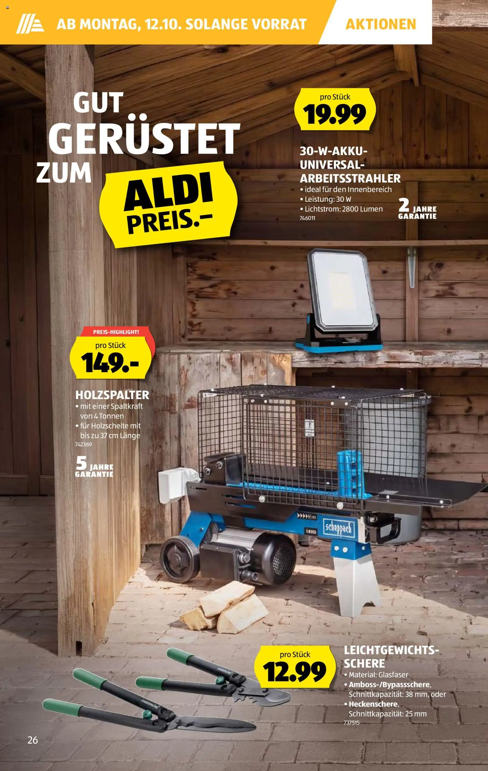 Aldi aktionen – gültig ab 08.10.2026 | Seite: 26