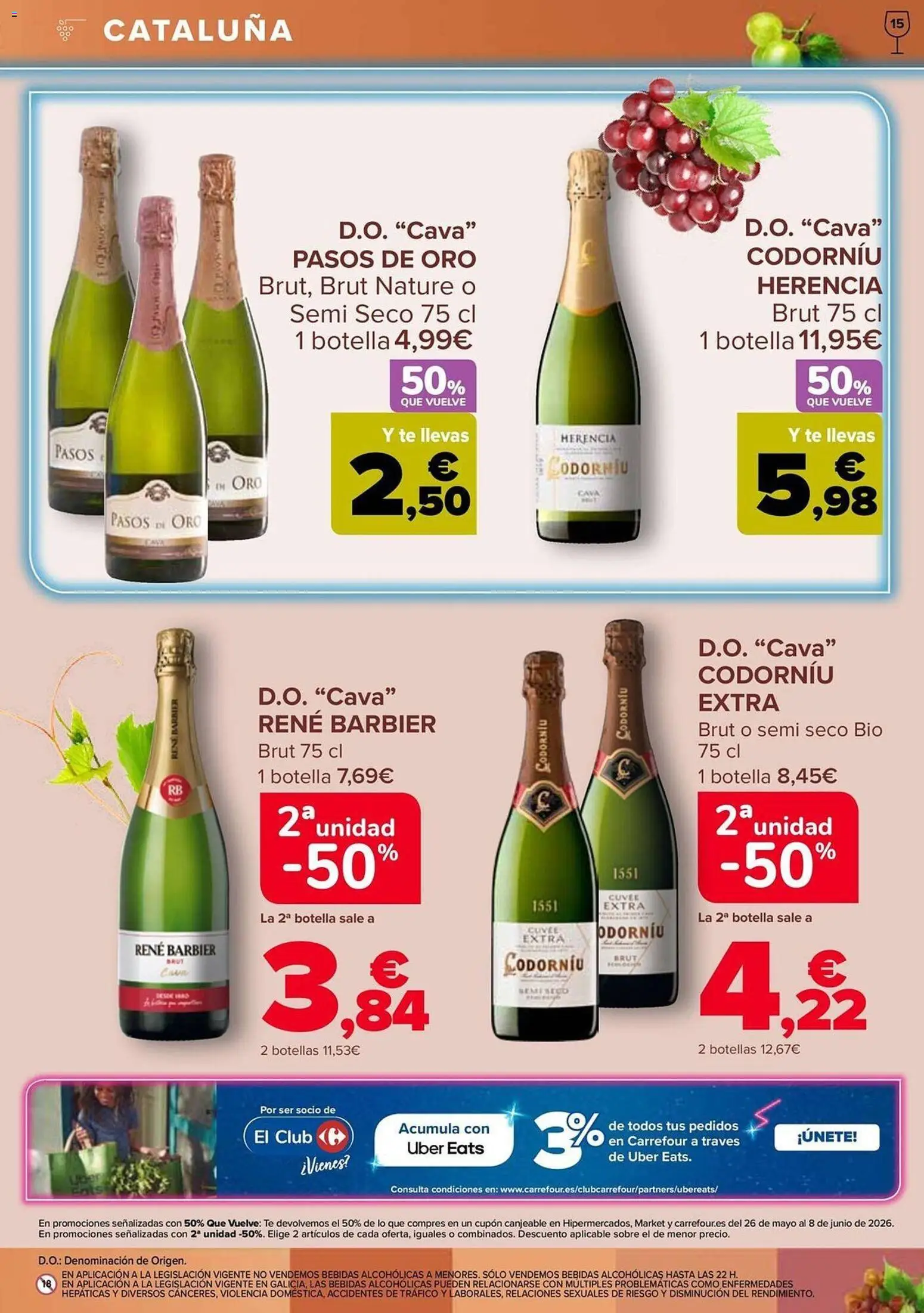 Carrefour Vinos │ válido desde el 12.05.2026 | Página: 15 | Productos: Té