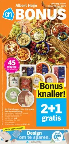 Albert Heijn Folder week / de la semaine 22 - Voorbeeld van een folder van Albert Heijn, geldig van 25.05.2026
