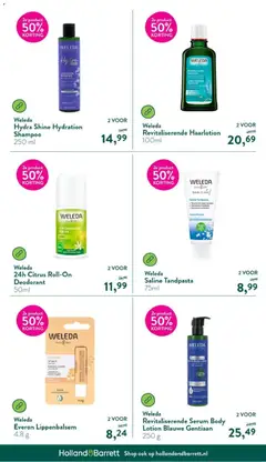 Holland & Barrett folder - Voorbeeld van een folder van Holland & Barrett, geldig van 10-08-2026 | Pagina: 23 | Producten: Deodorant, Tandpasta, La, Shampoo