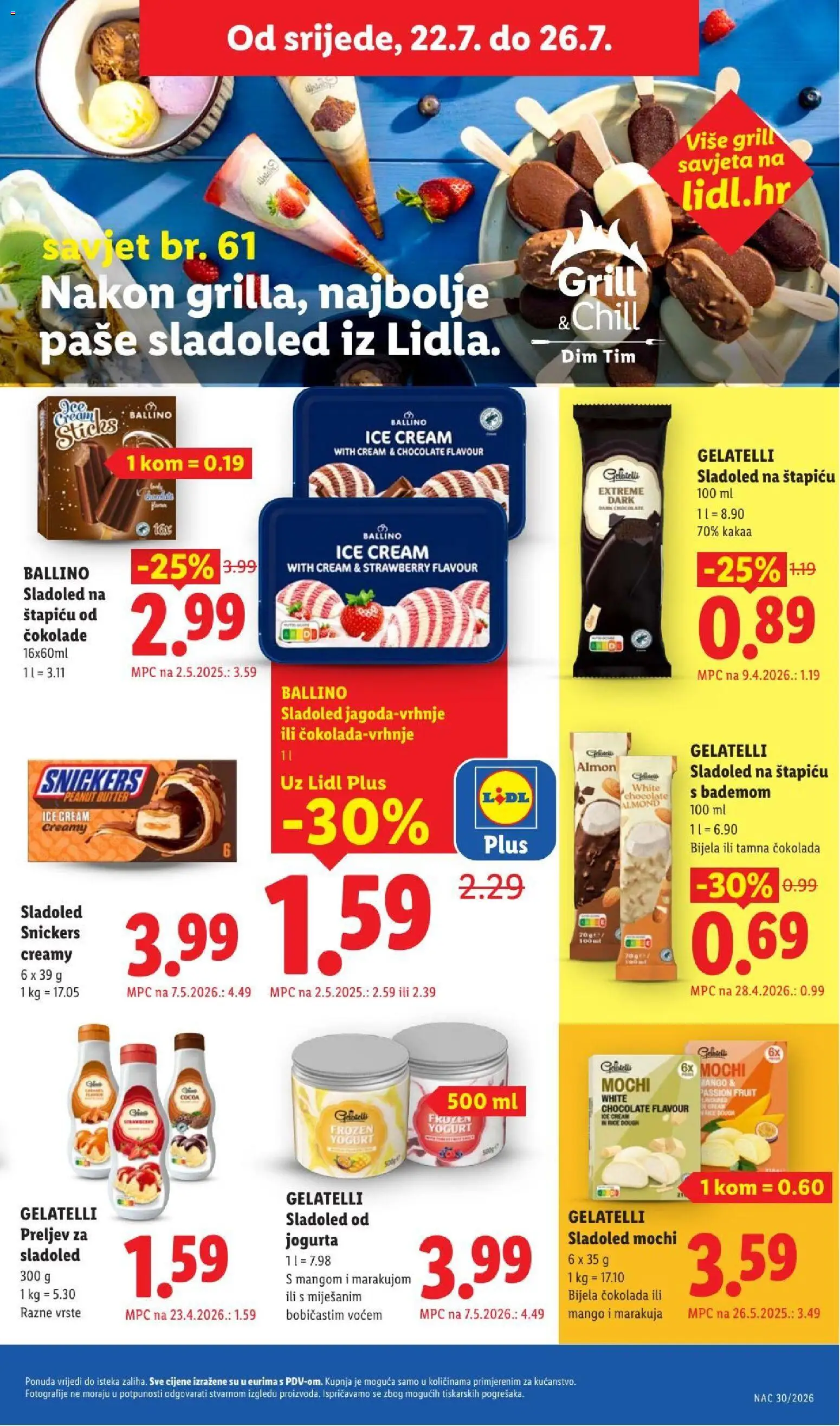 Lidl katalog | vrijedi od 20.07.2026 | Stranica: 59