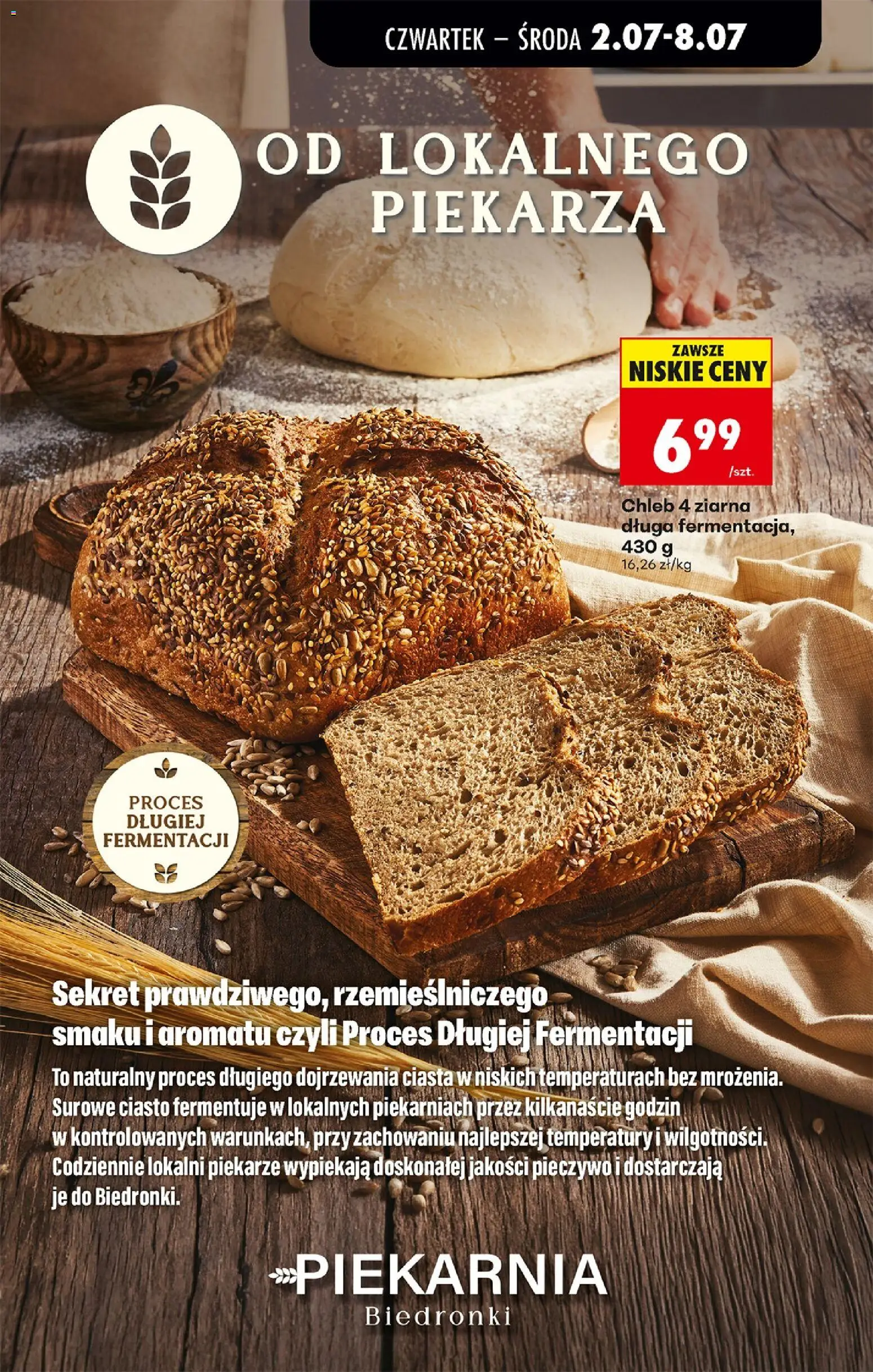 Biedronka gazetka od czwartku od 02.07.2026 | Strona: 27 | Produkty: Pieczywo, Ciasto, Chleb