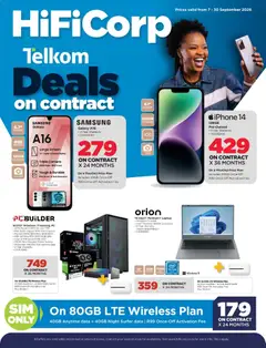 HiFi Corp specials catalogue – valid from 07/09/2026